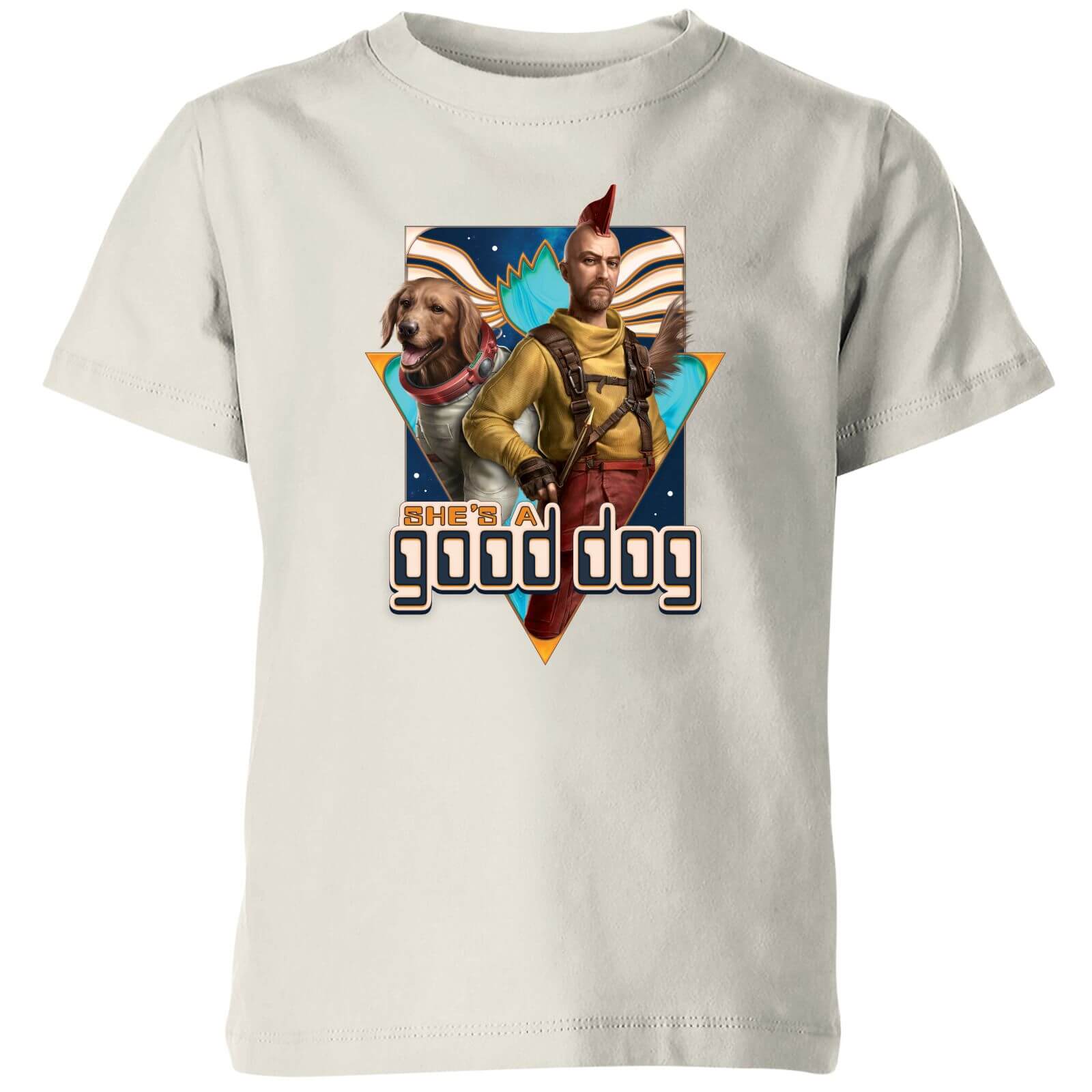 

Guardians of the Galaxy She's A Good Dog Kids' T-Shirt - Cream - 11-12 Anni