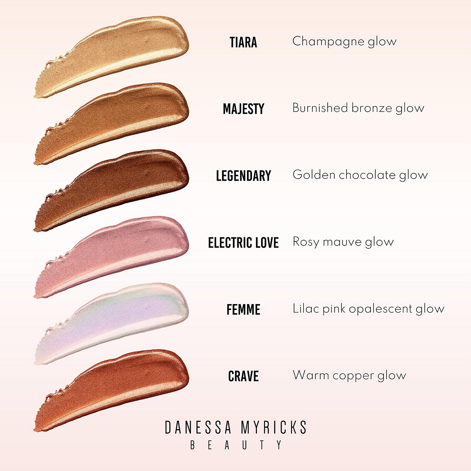 Danessa Myricks Beauty Vision Flush Glow Highlighter 6ml (Various Shades) - Electric Love