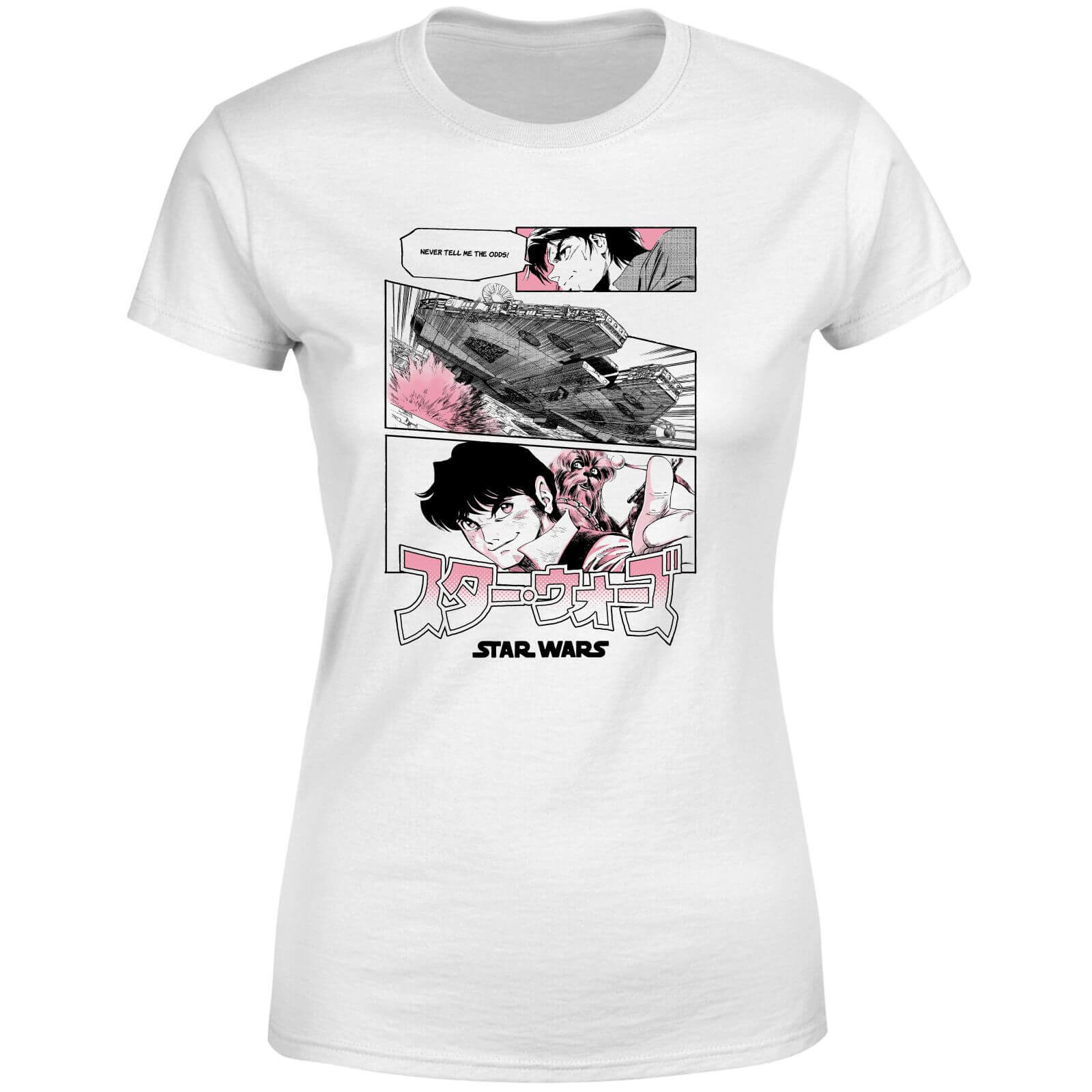 

Star Wars Don't Tell Me The Odds Women's T-Shirt - White - M - Bianco