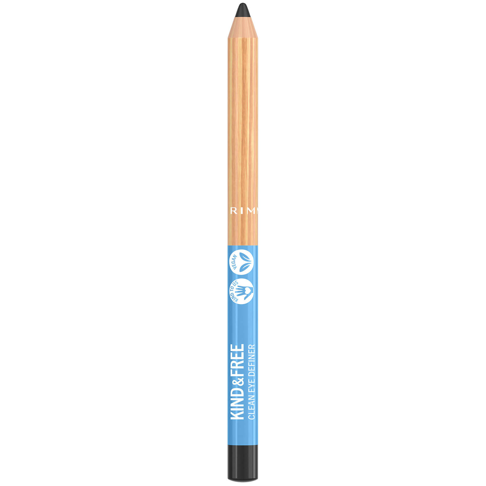 

Rimmel London Kind & Free Clean Eyeliner Pencil 1.1g (Various Shades) - 001 Pitch