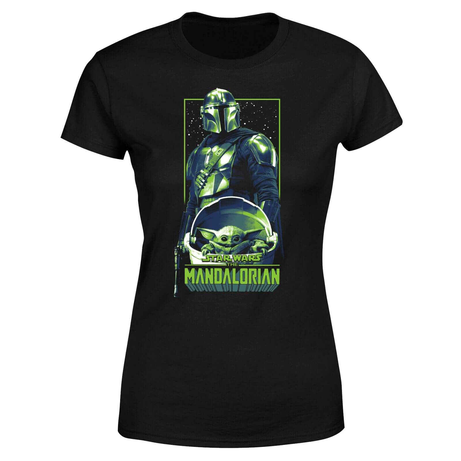 The Mandalorian Grogu & Mando Women's T-Shirt - Black - XL - Black