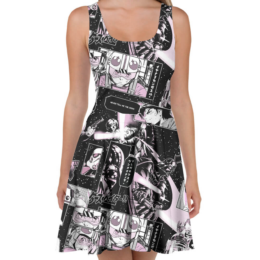 Star Wars Manga Madness Skater Dress - S