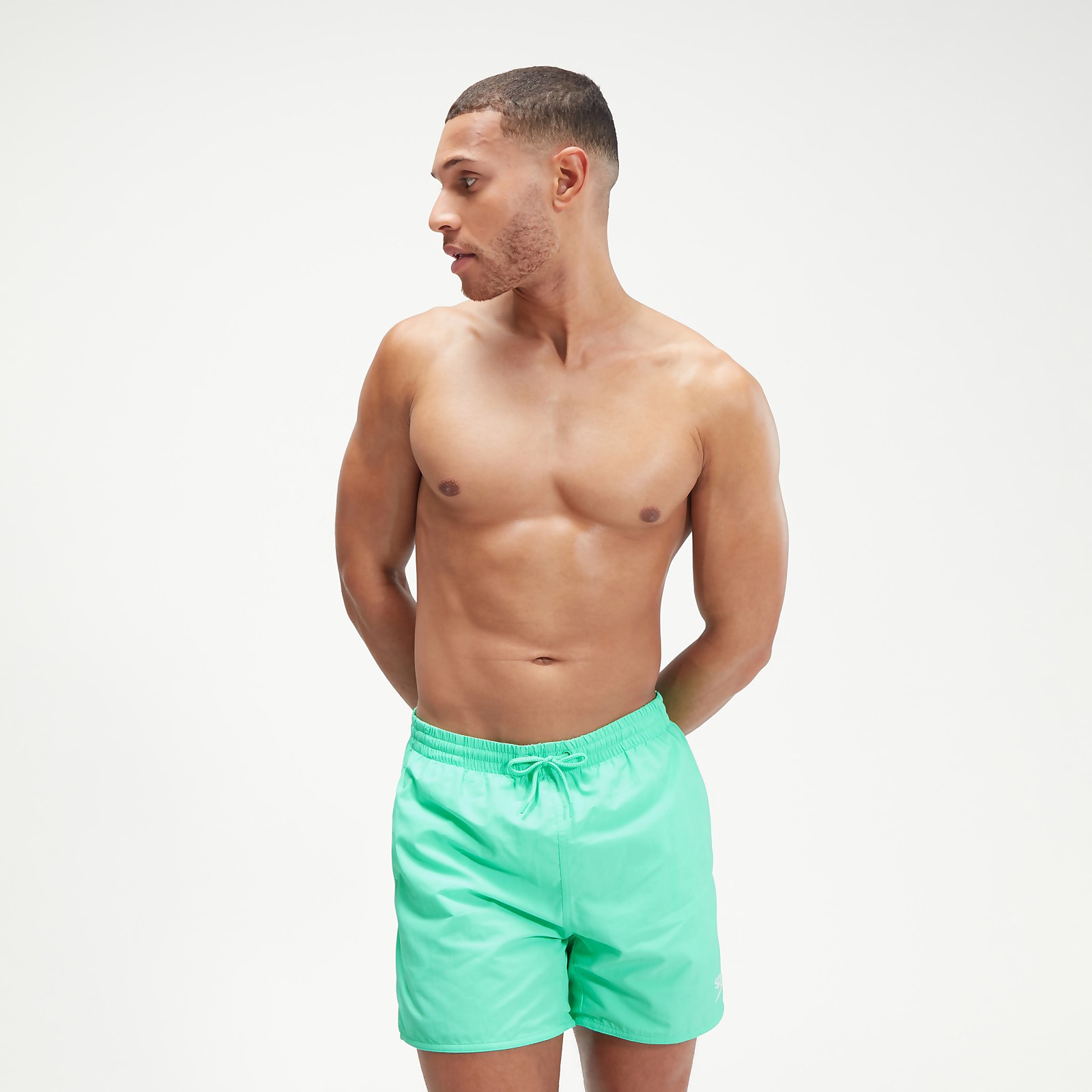 Short de bain Homme Essentiel 40 cm vert