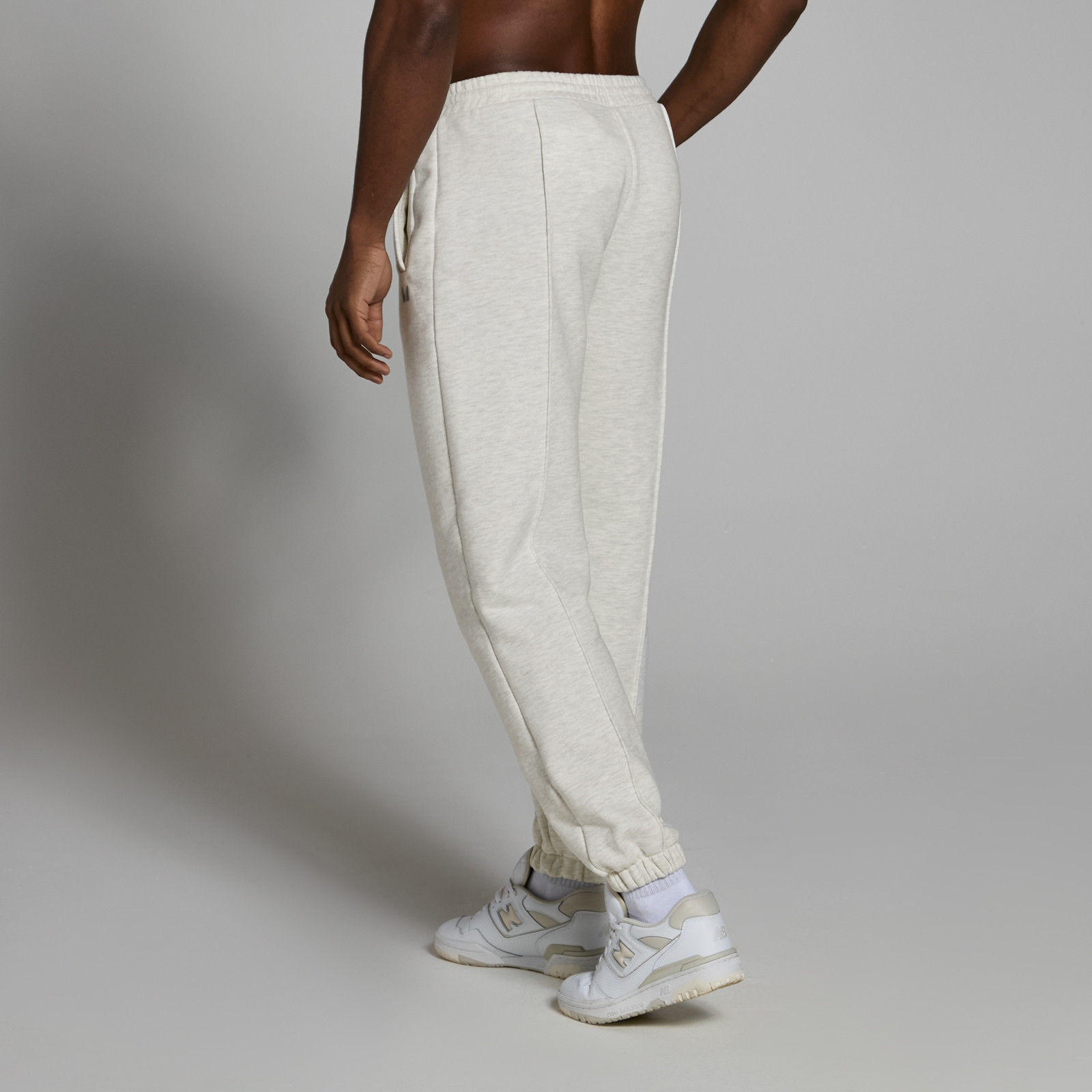 5059883273273 - Herren Lifestyle robuste Oversized Jogginghose – Hellgrau meliert - M 5059883273273 - Herren Lifestyle robuste Oversized Jogginghose – Hellgrau meliert - M