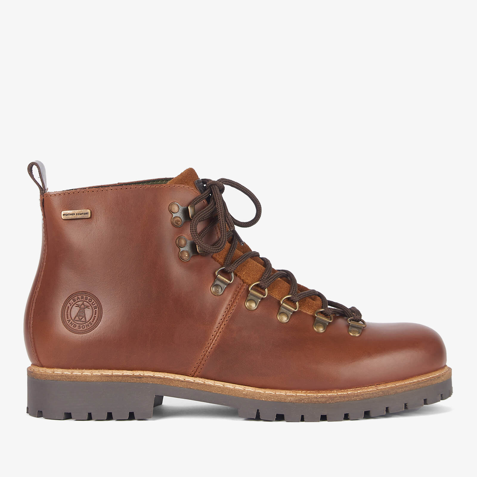 Barbour Men’s Wainwright Leather Hiking-Style Boots