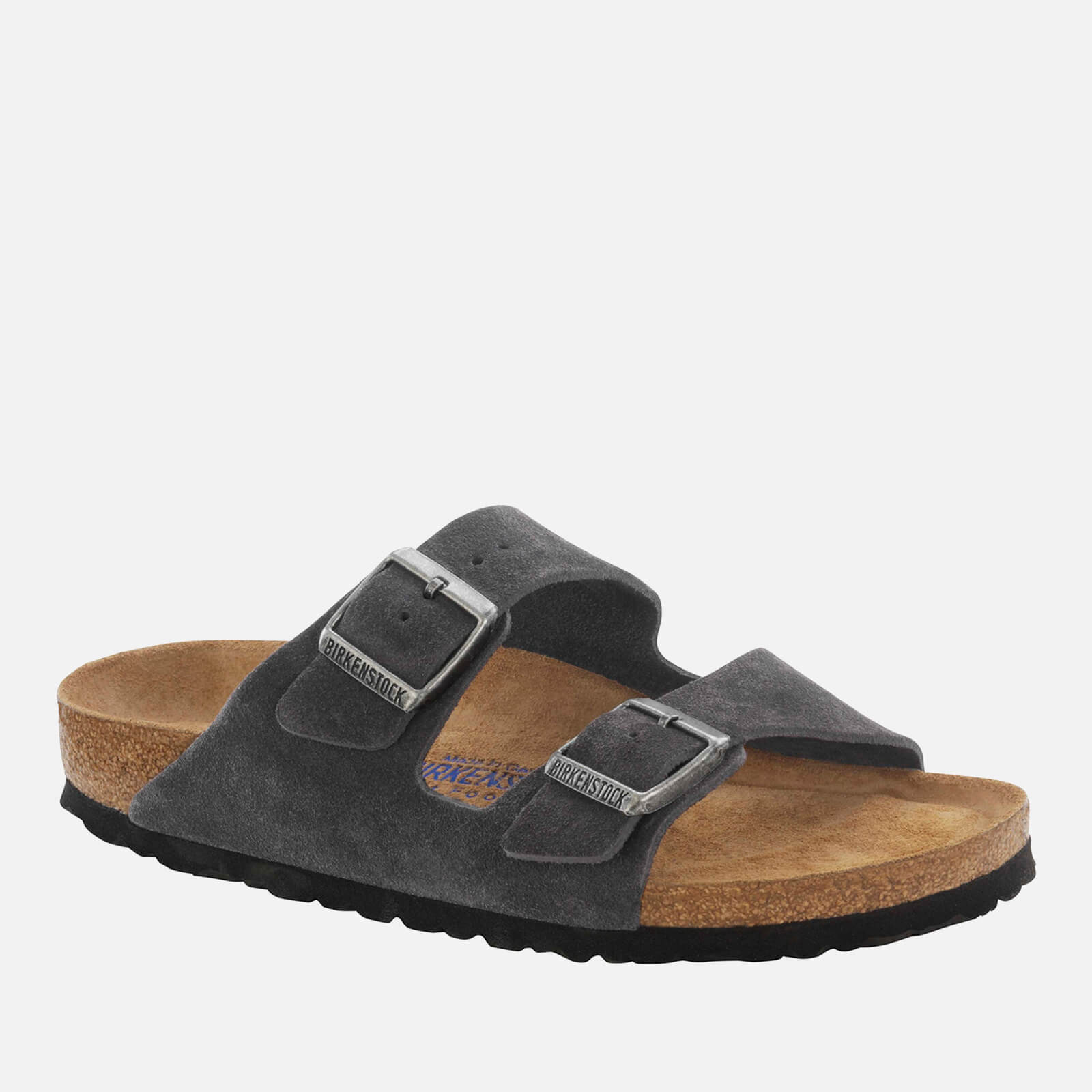 Birkenstock Men’s Arizona Suede Double Strap Sandals