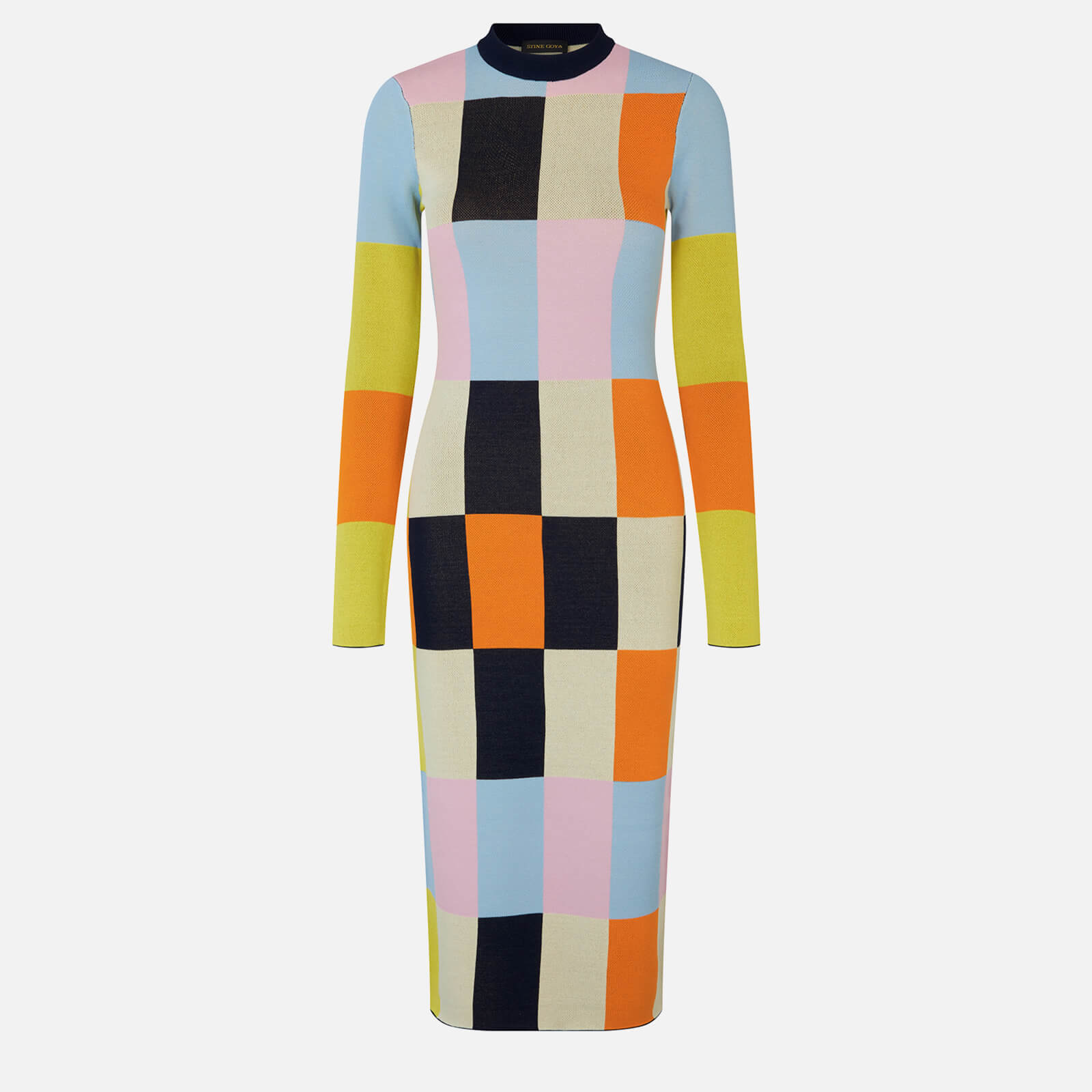 Stine Goya Chiara Knitted Midi Dress - XXS