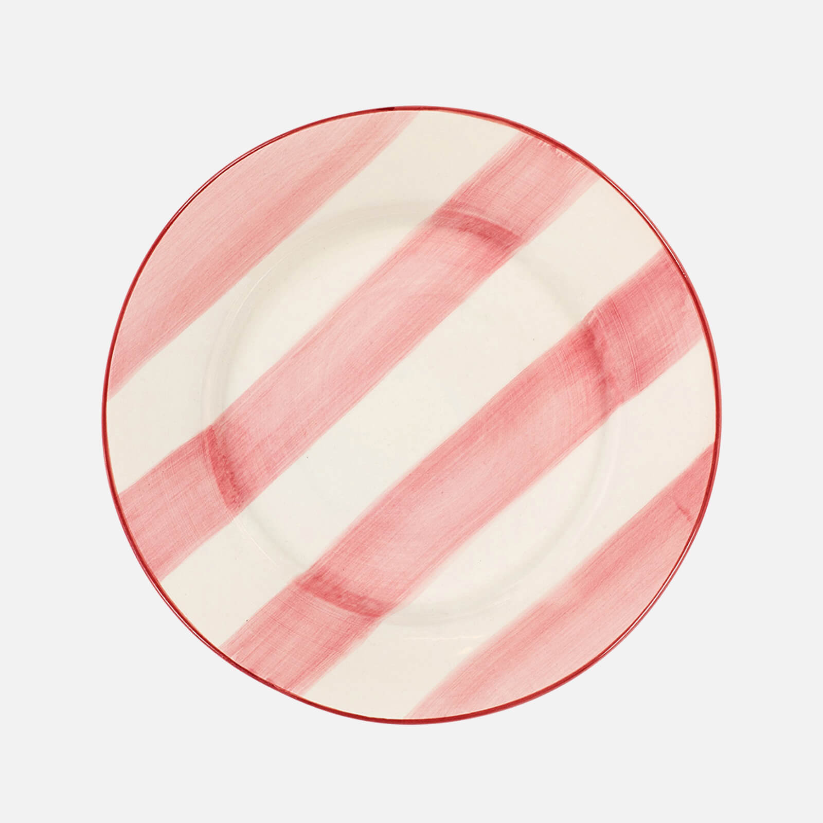 Image of anna + nina Striped Posy Dinner Plate
