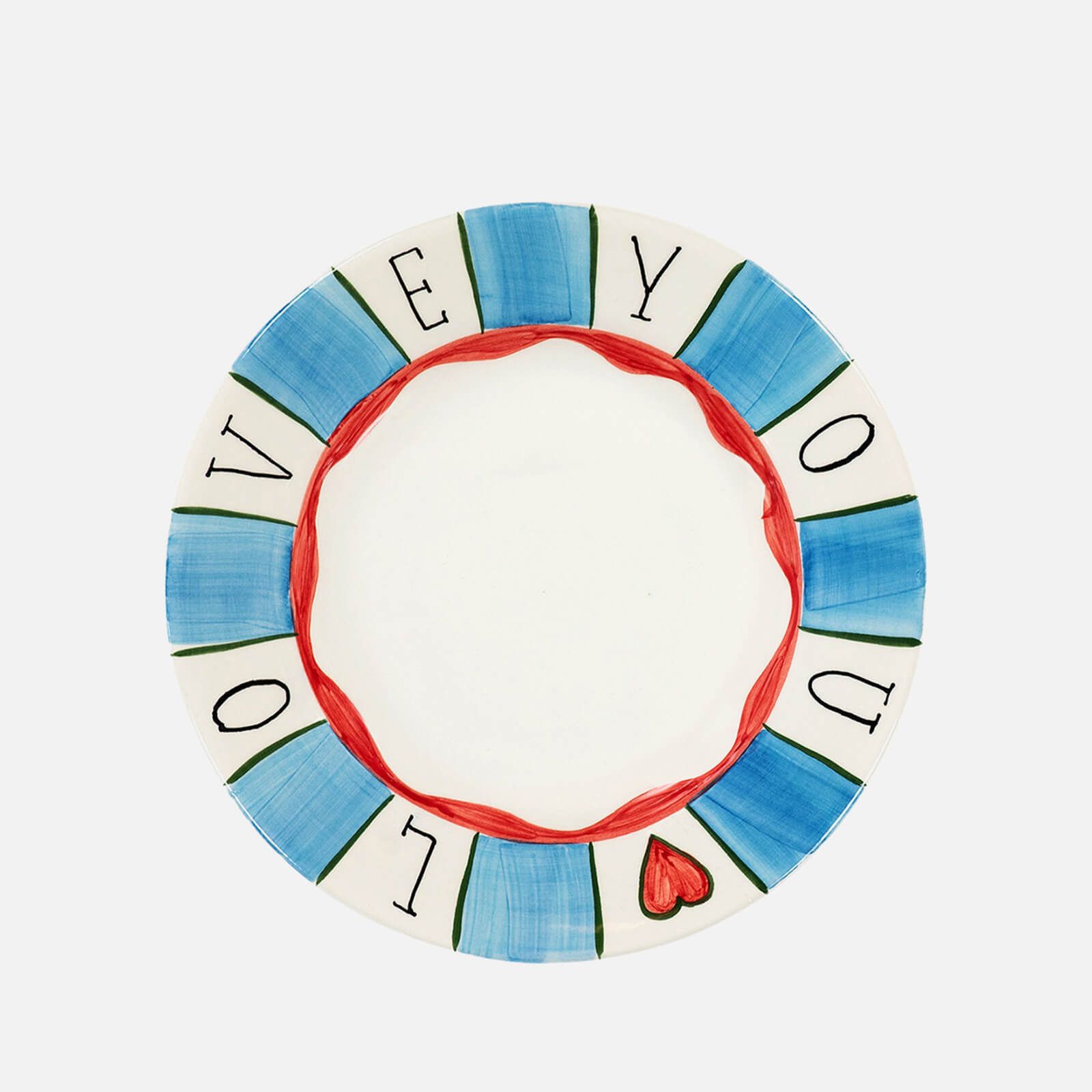 Image of anna + nina Love Story Breakfast Plate