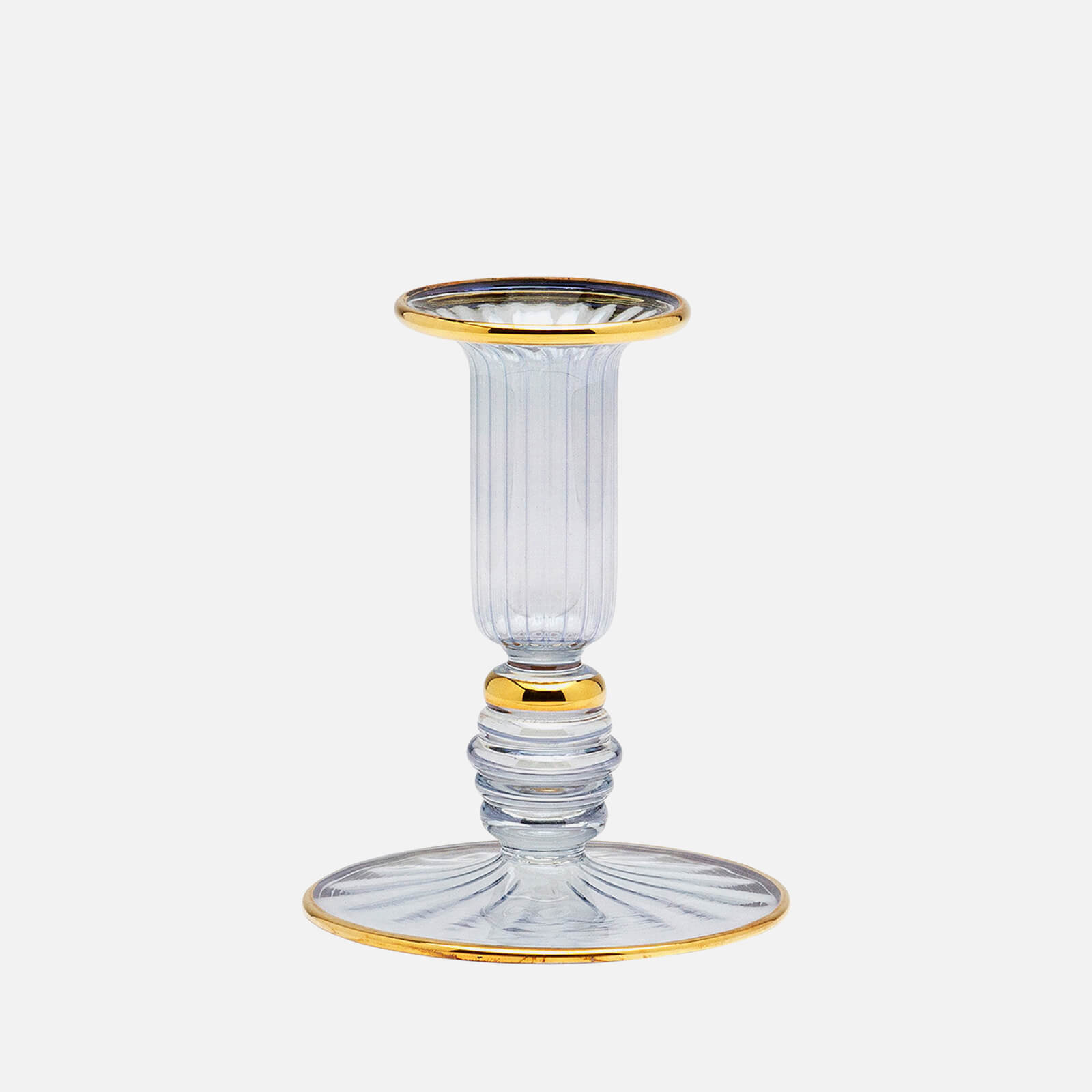 Image of anna + nina Golden Sky Glass Candle Holder