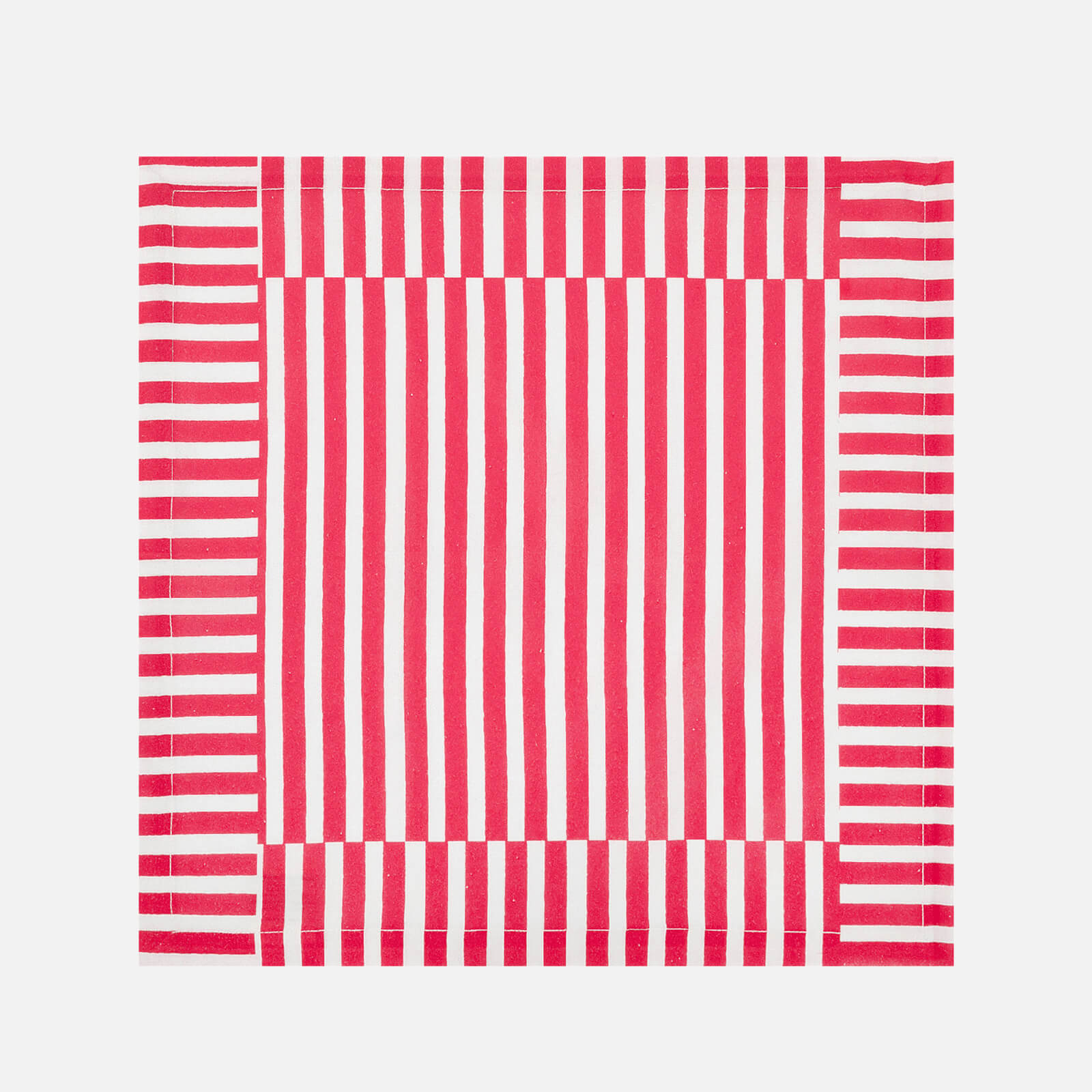Image of anna + nina Mulled Wine Stripe Napkin - Set of 2