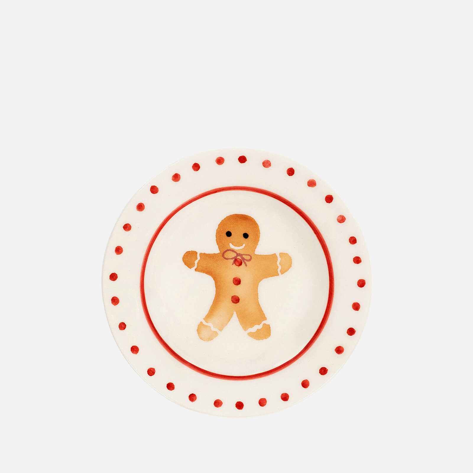 Image of anna + nina Sweet Gingerbread Dessert Plate