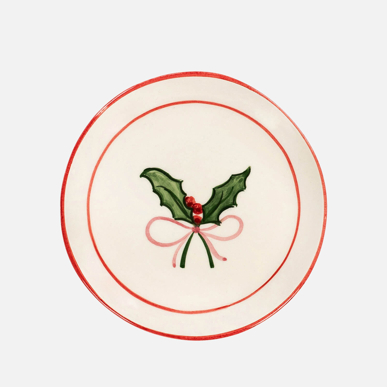 Image of anna + nina Holly Jolly Breakfast Plate