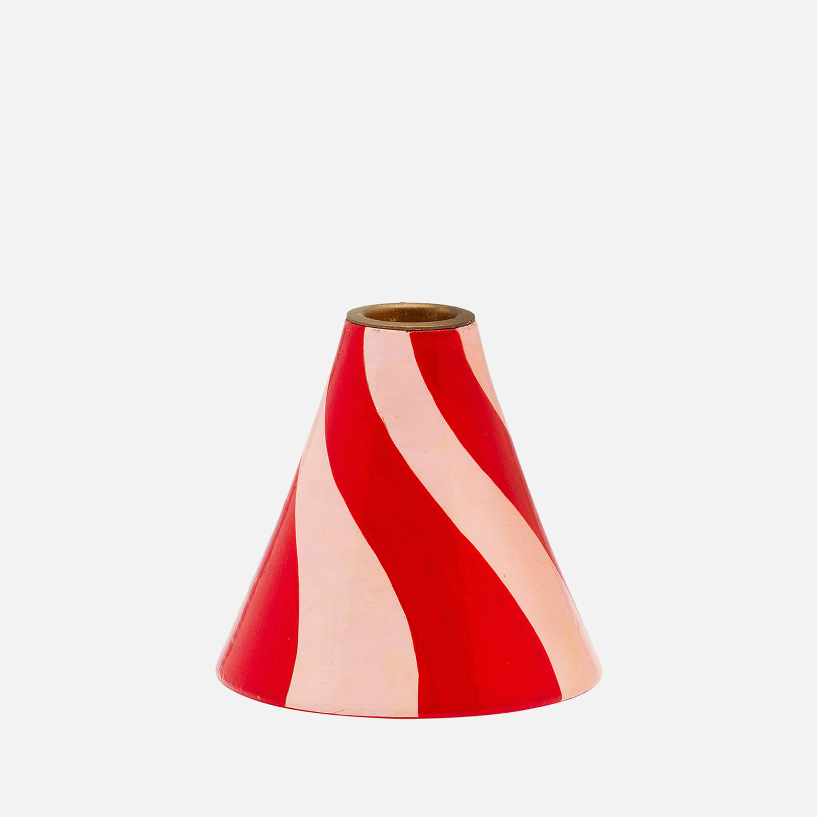 Image of anna + nina Pink Twirl Candle Holder