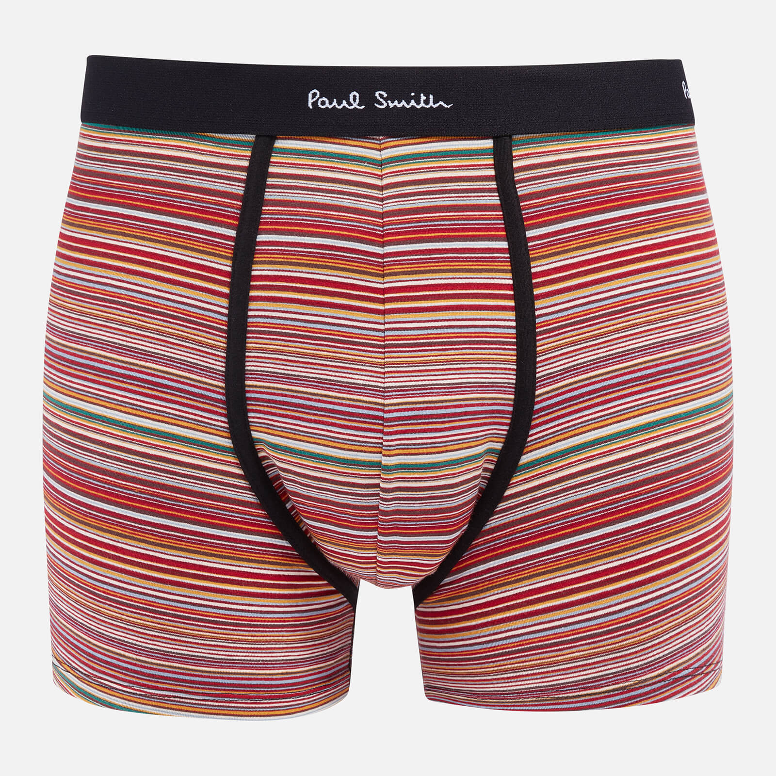 Ps Paul Smith Multi Three-Pack Striped Organic Cotton-Blend Boxer Shorts - Men's Small