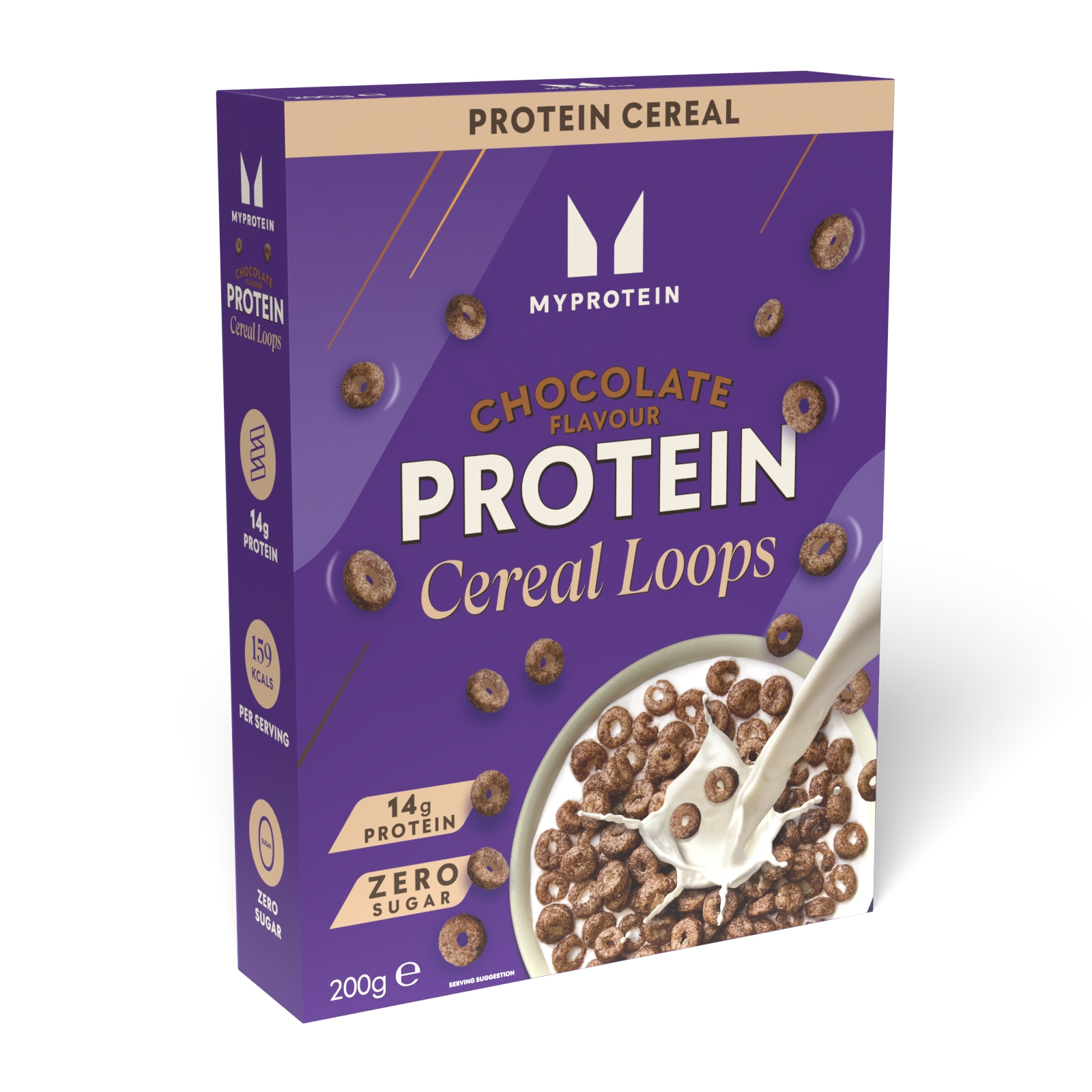 Myprotein UK MyProtein Protein Cereal Loops - 200g - Chocolate