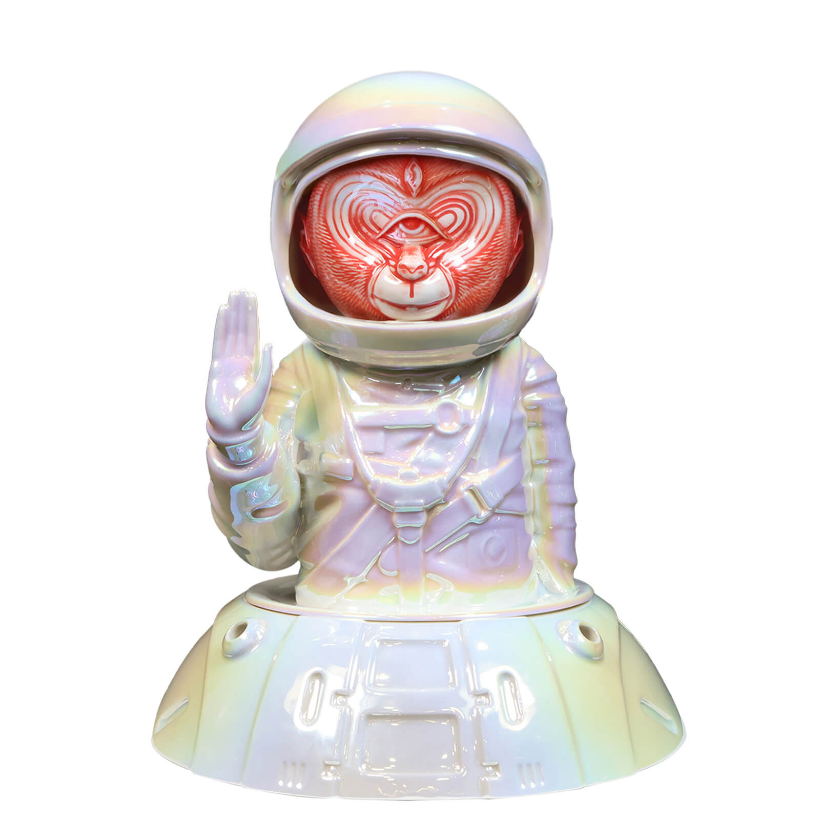 Image of Mighty Jaxx Traveller by Fansack 9.8 Porcelain Incense Chamber