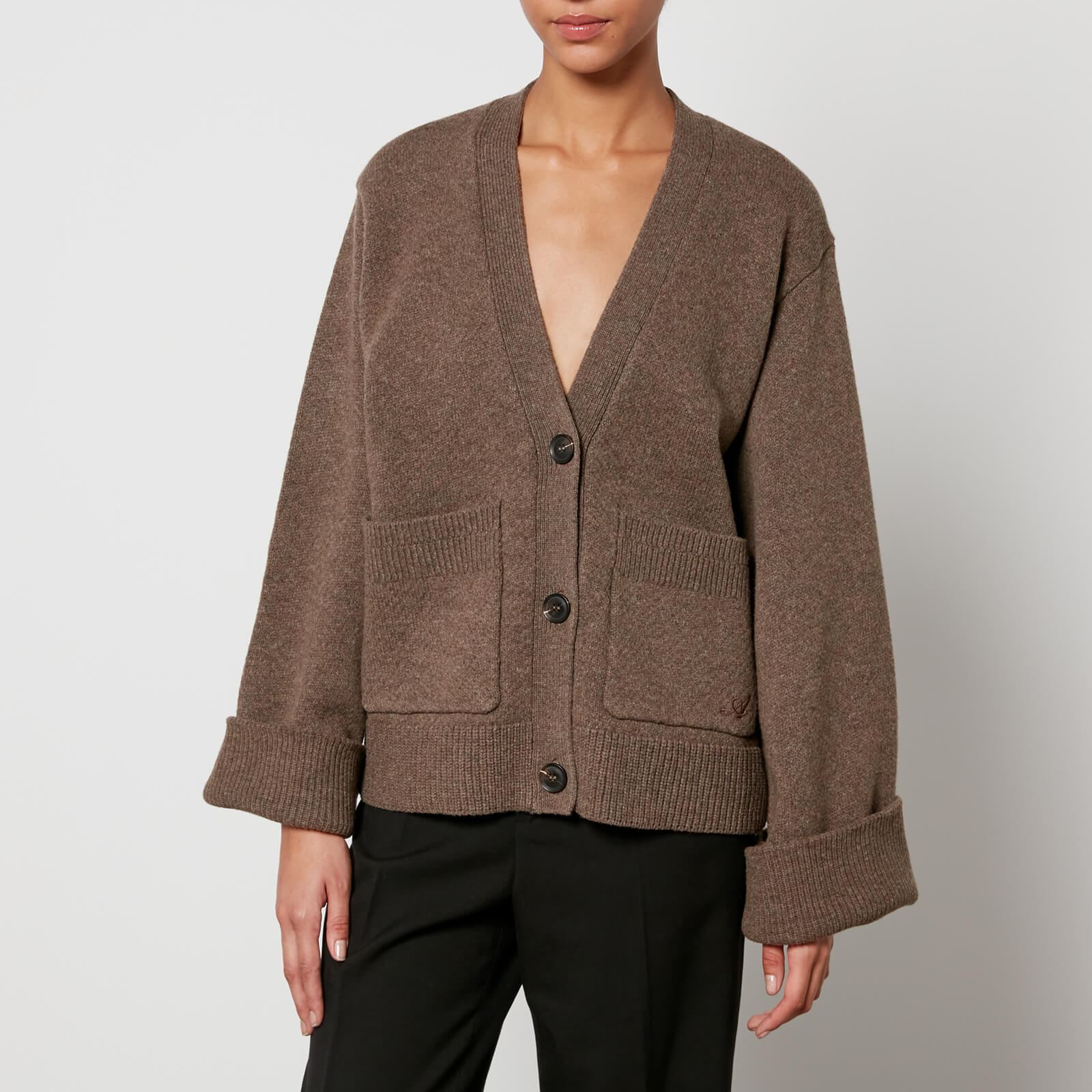 Axel Arigato Memory Relaxed Wool Cardigan - XS