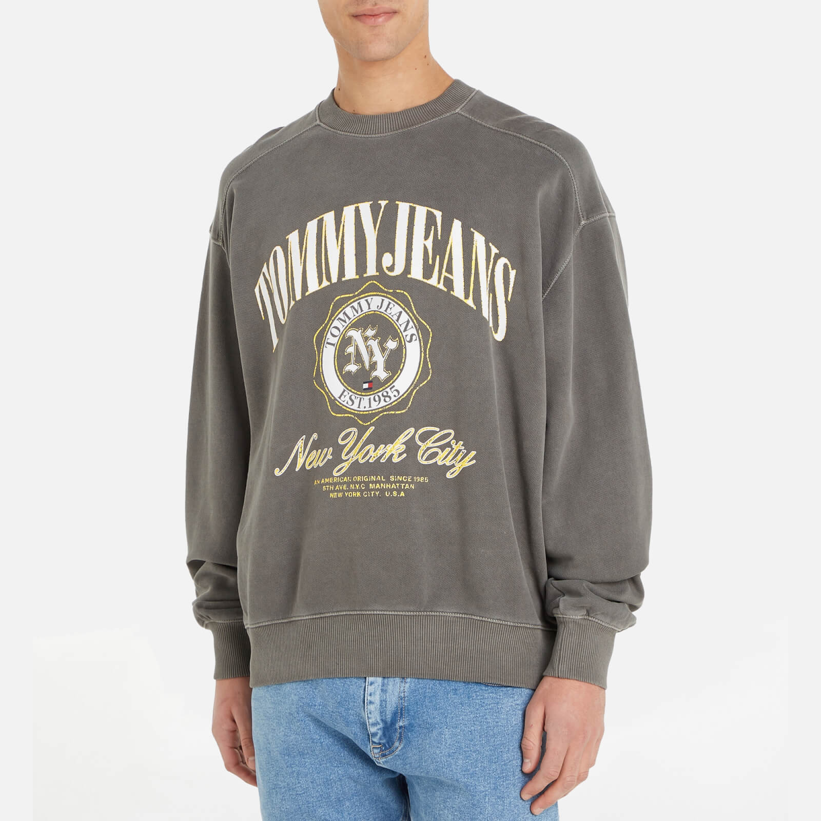 Tommy Jeans Boxy Luxe Varsity Cotton Sweatshirt product
