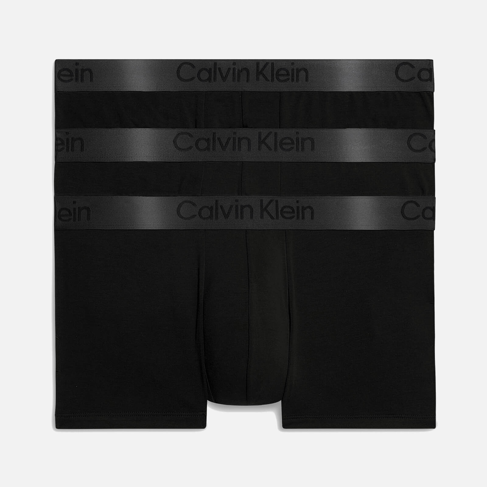 Calvin Klein Three-Pack Lyocell-Blend Boxer Trunks