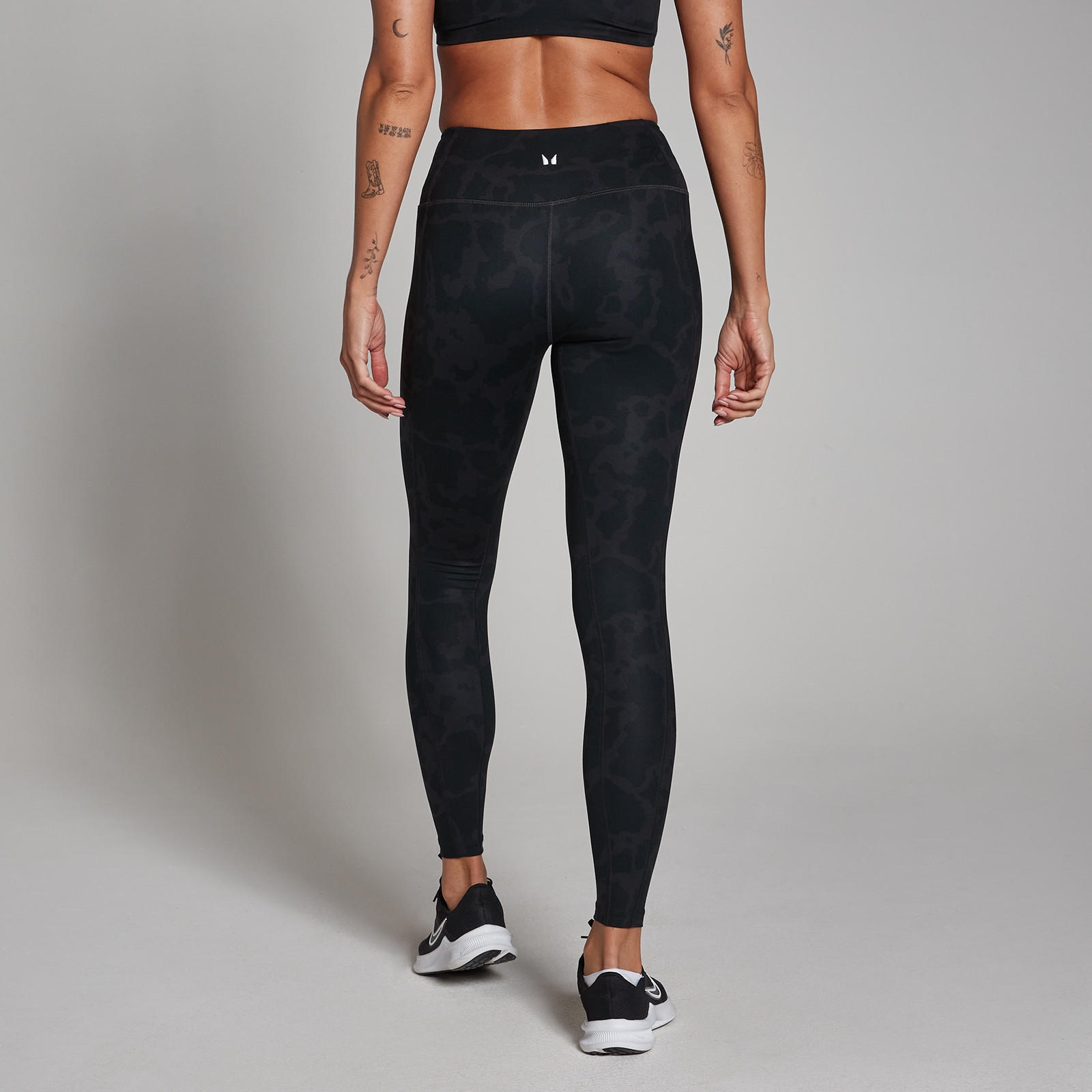 MP Damen Tempo Abstract Leggings – Schwarz - S