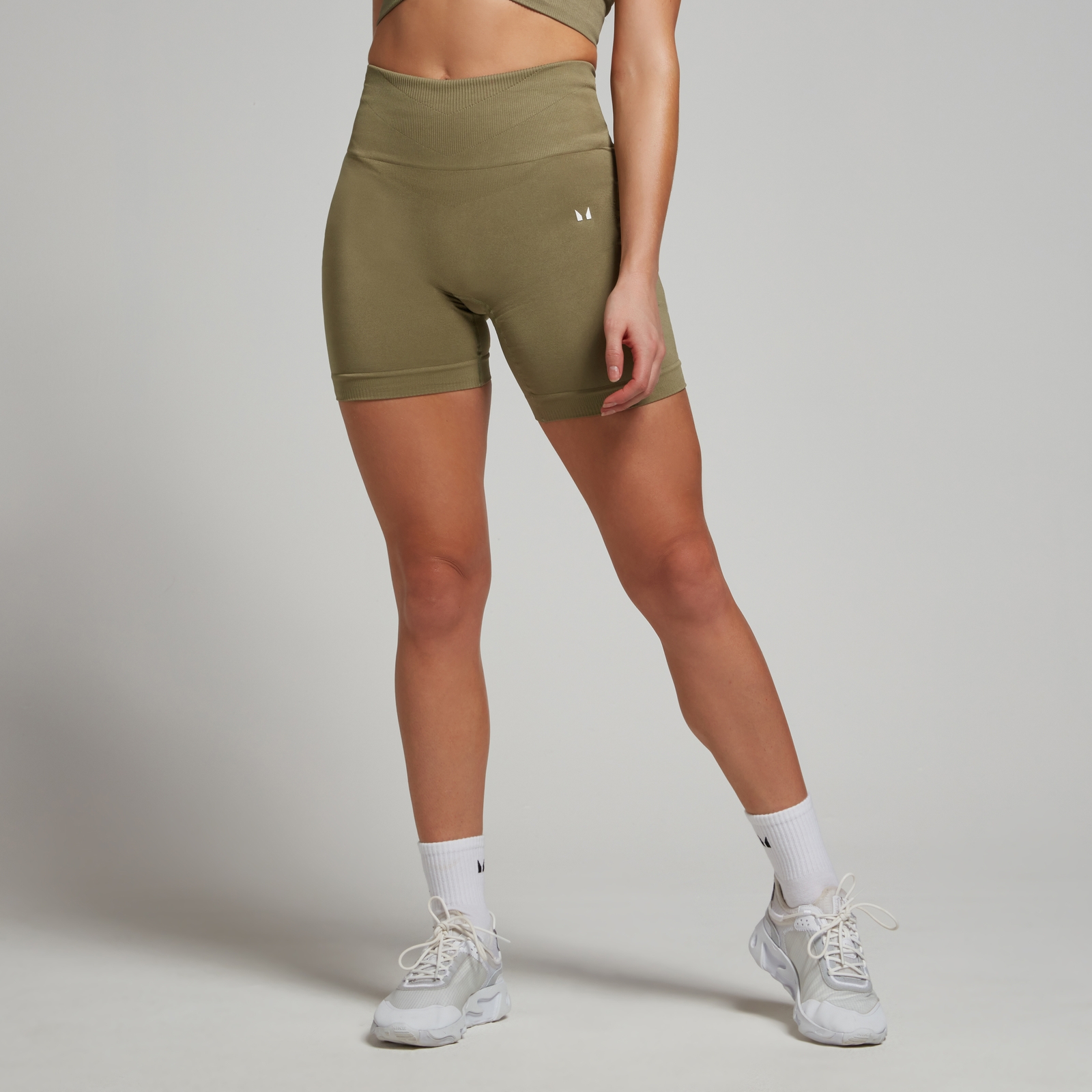 MP Women's Tempo Seamless Shorts - Light Olive