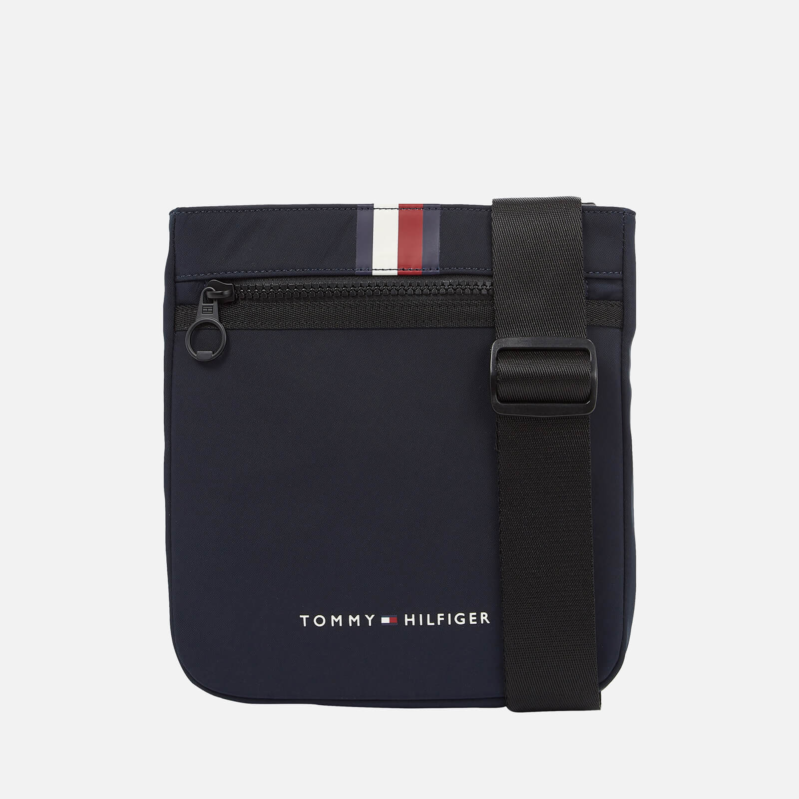 Image of Tommy Hilfiger Reporter Striped Mini Crossbody Bag