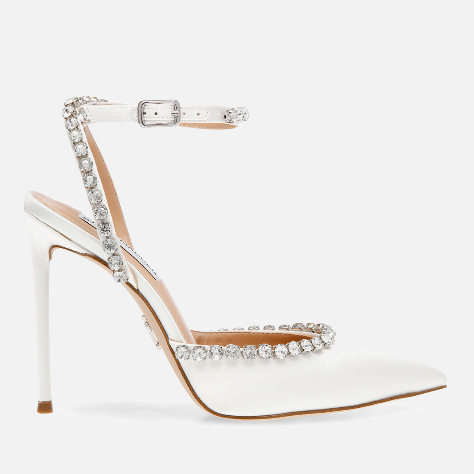Steve Madden Women’s Vamper Satin Heeled Pumps