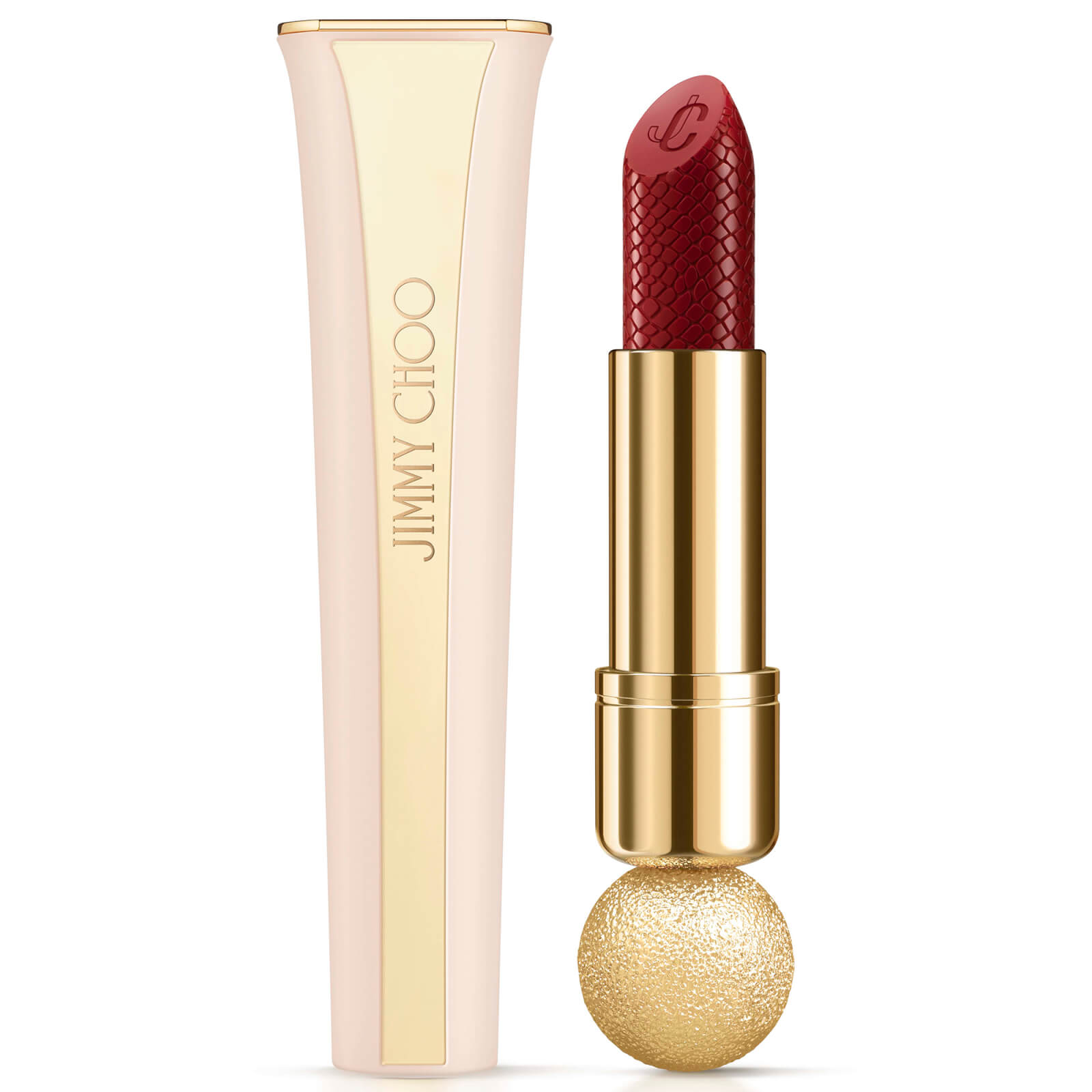 Shop Jimmy Choo Seduction Satin Lip Colour 3.5g (various Shades) - Burgundy Charm