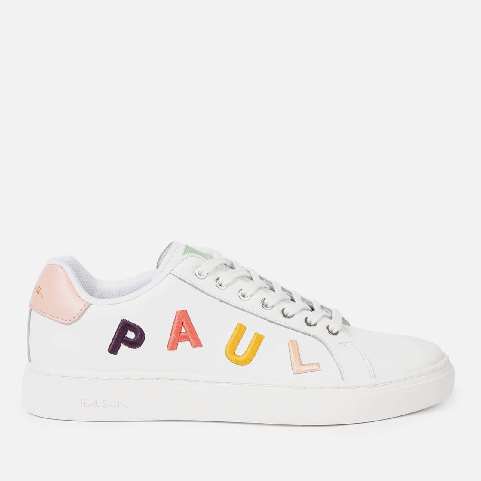 paul smith women's lapin letters leather trainers - uk 3