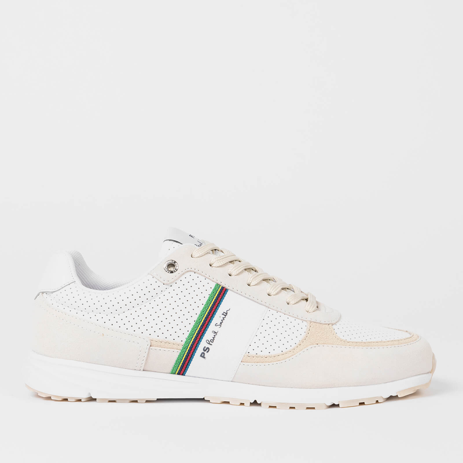 PS Paul Smith Men’s Huey Leather and Suede Trainers
