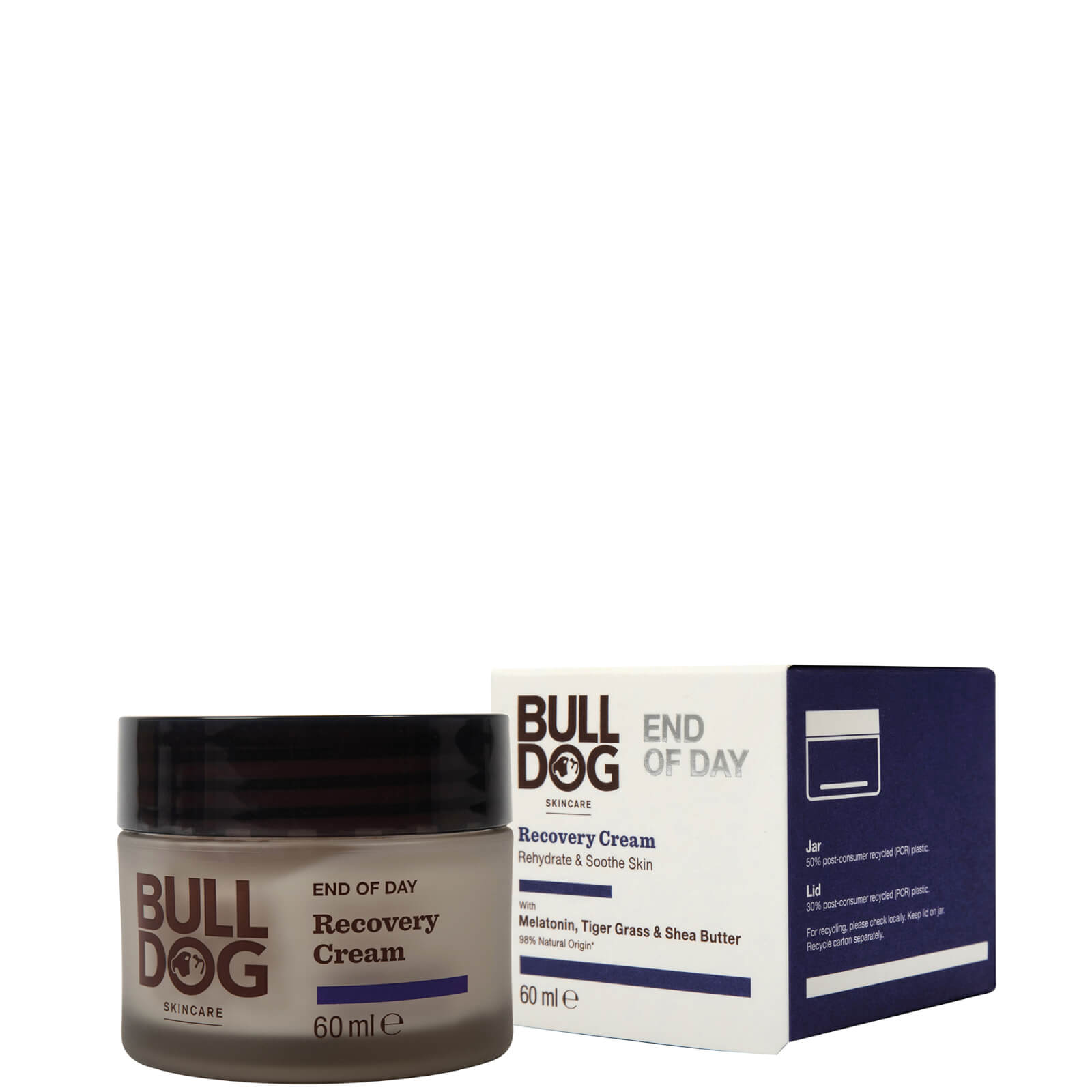 Bulldog Skincare For Men Bulldog End Of Day Recovery Cream 60ml