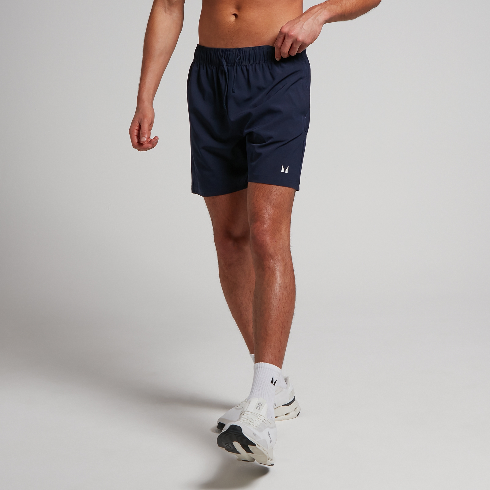 Image of Pantaloncini sportivi in tessuto MP da uomo - Blu navy - XL