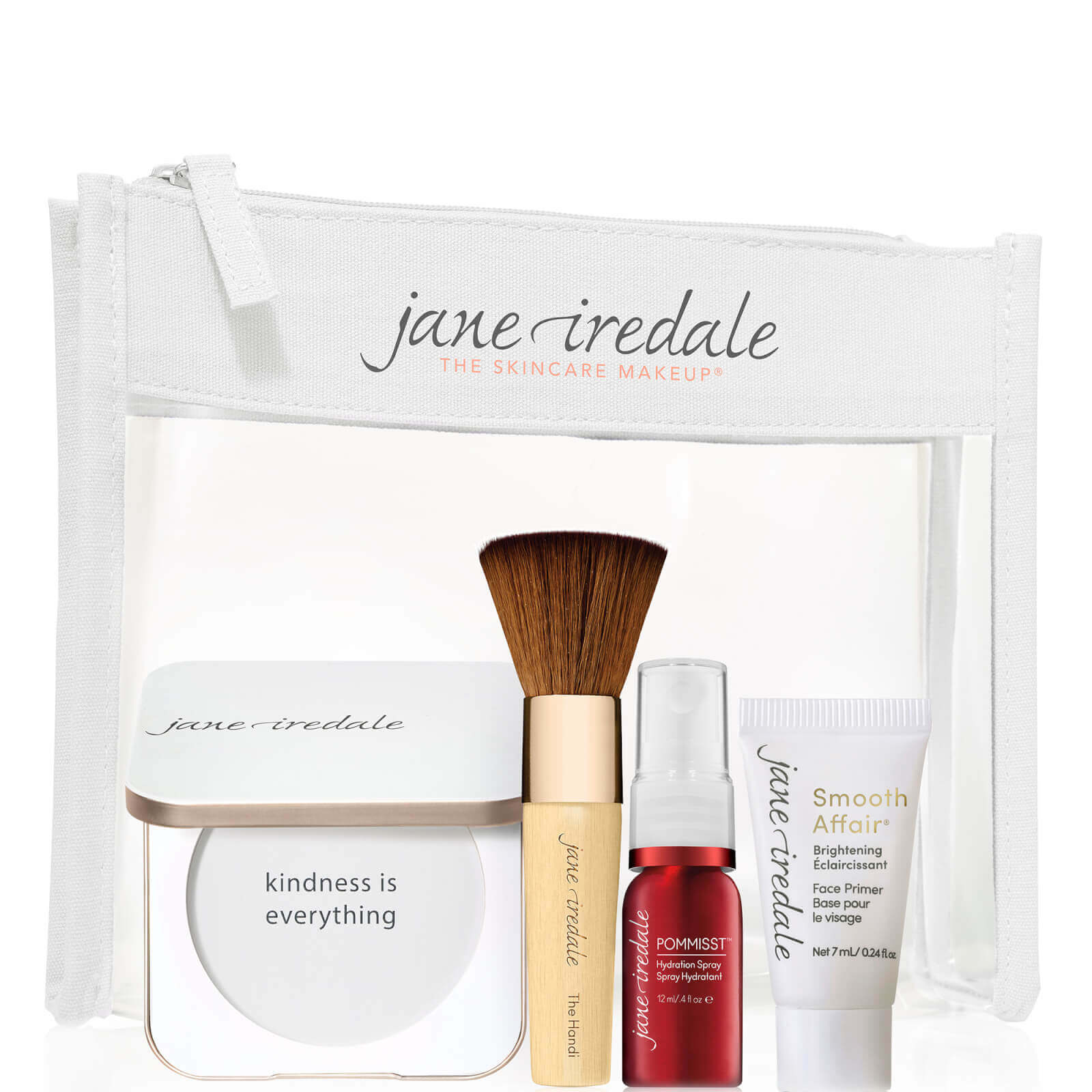 Jane Iredale The Skincare Makeup System Essentials And Purepressed Mineral Foundation Bundle (various Shades) (wo In Golden Glow
