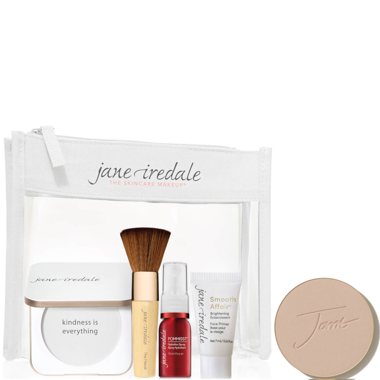 Jane Iredale The Skincare Makeup System Essentials And Purepressed Mineral Foundation Bundle (various Shades) (wo In Honey Bronze