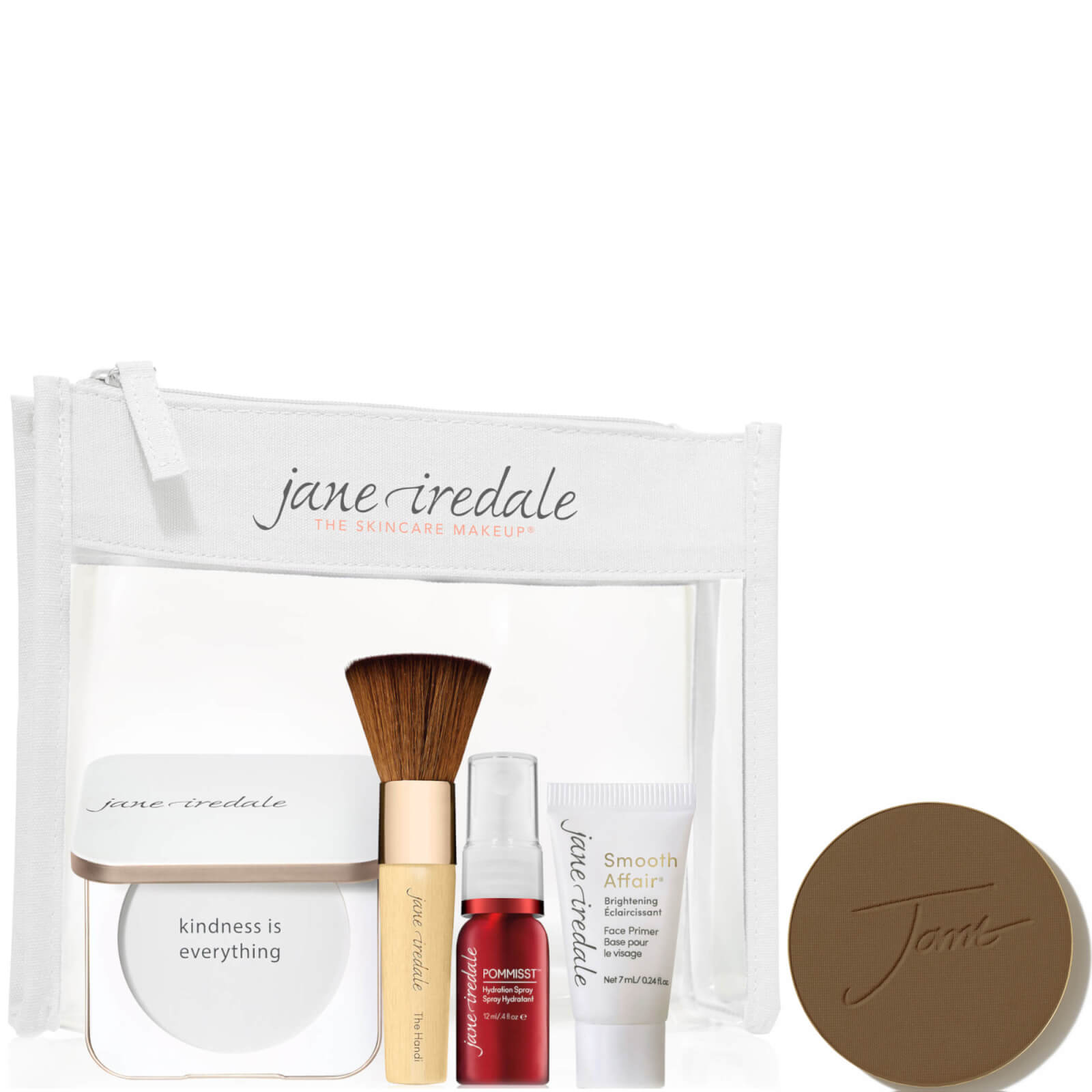 Jane Iredale The Skincare Makeup System Essentials And Purepressed Mineral Foundation Bundle (various Shades) (wo In Mohogany