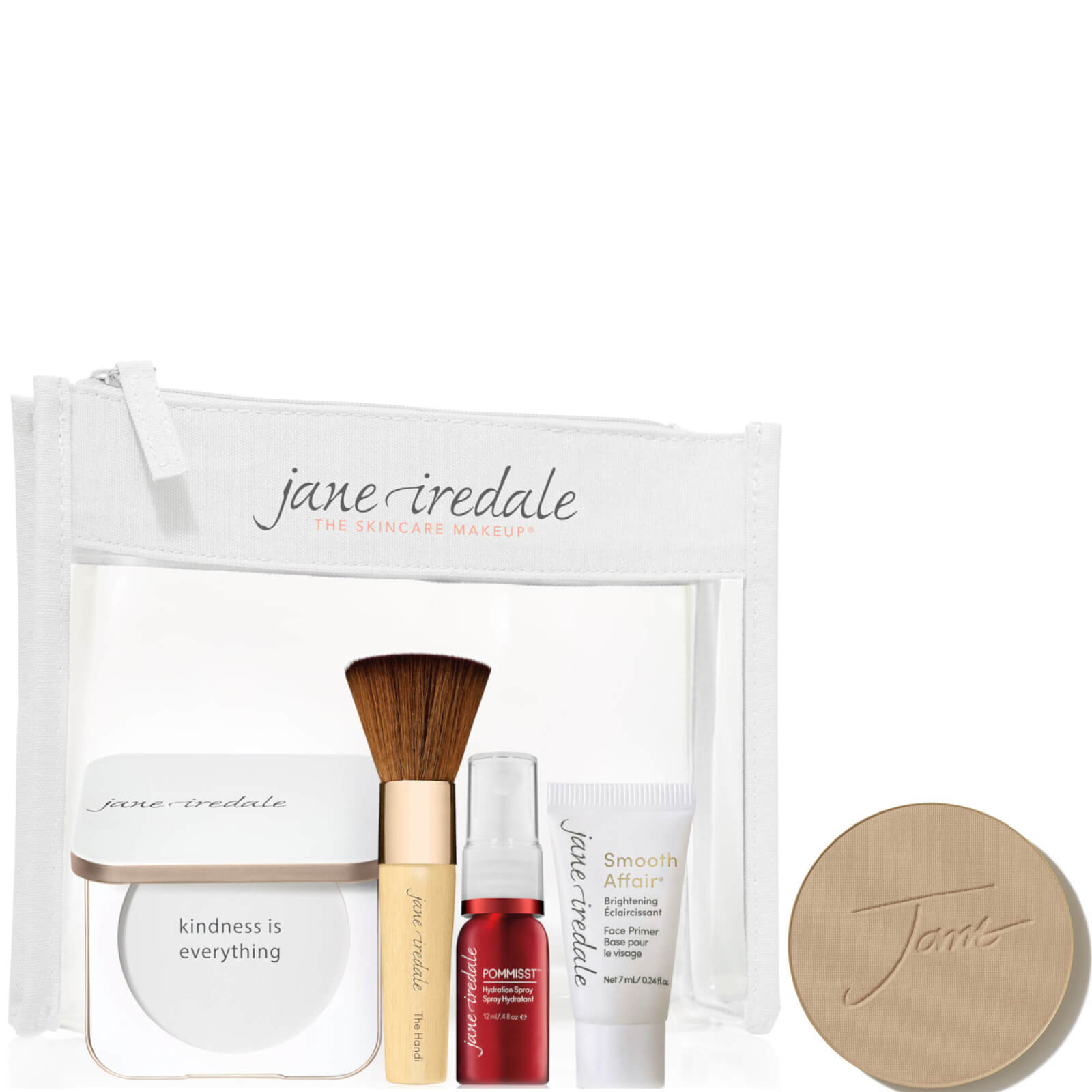 Jane Iredale The Skincare Makeup System Essentials And Purepressed Mineral Foundation Bundle (various Shades) (wo In Riviera