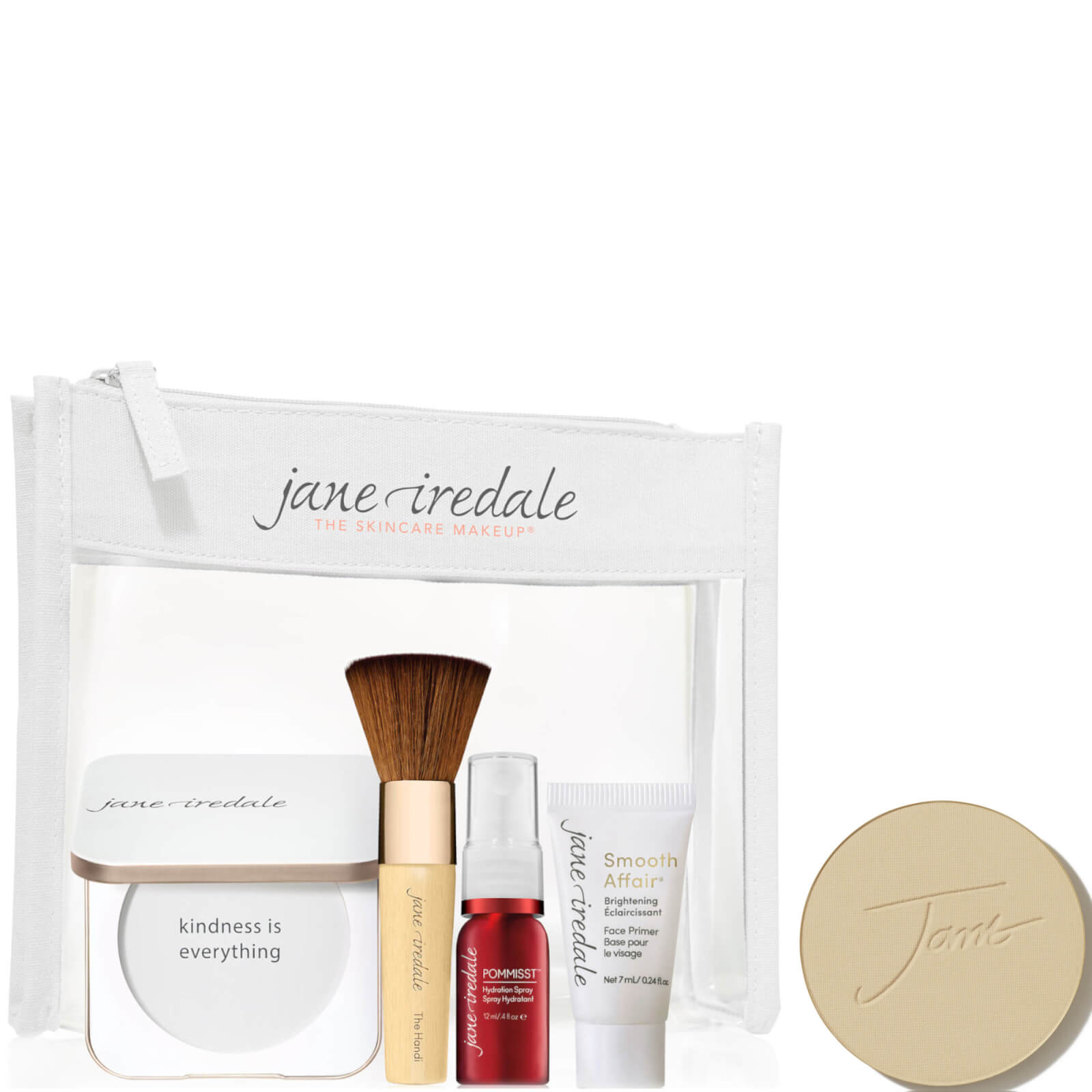 Jane Iredale The Skincare Makeup System Essentials And Purepressed Mineral Foundation Bundle (various Shades) (wo In Warm Sienna