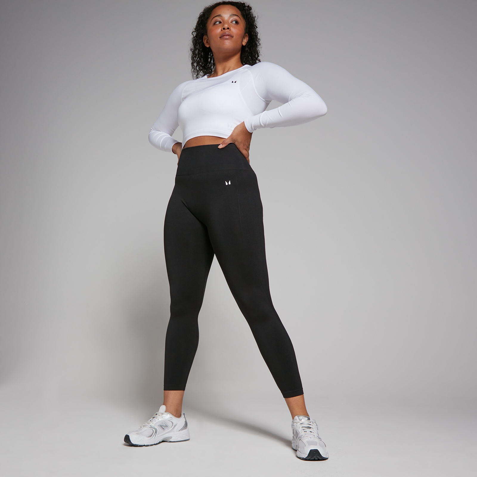 MP Női Shape Seamless 7/8 Leggings - Fekete - XL