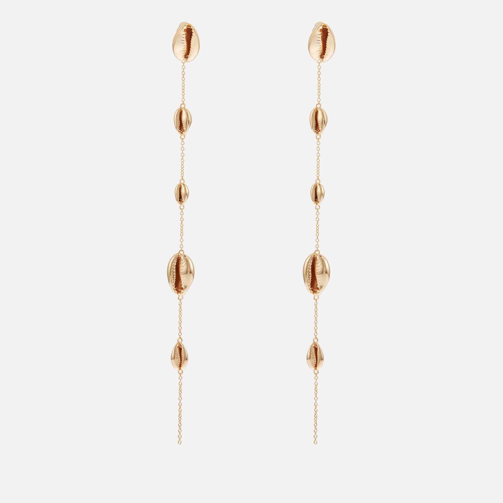 Cult Gaia Myrna Gold-Tone Shell Earrings