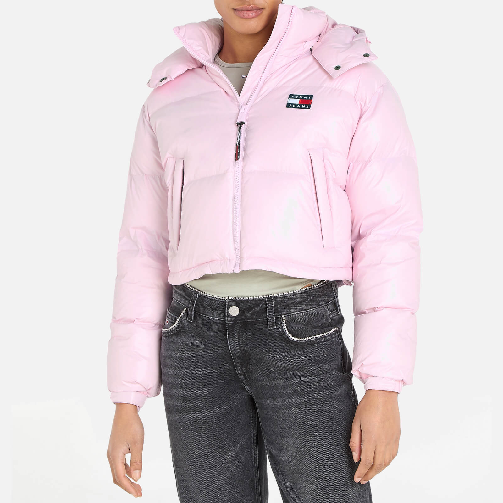 Tommy Jeans Alaska Cropped Nylon Puffer Jacket product