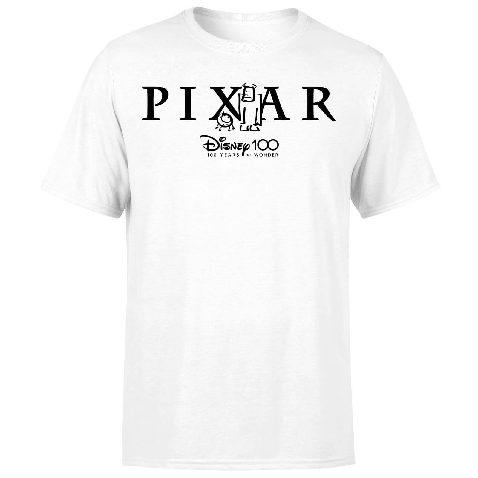 Disney Pixar Doodle Men's T-Shirt - White - XXL - Bianco