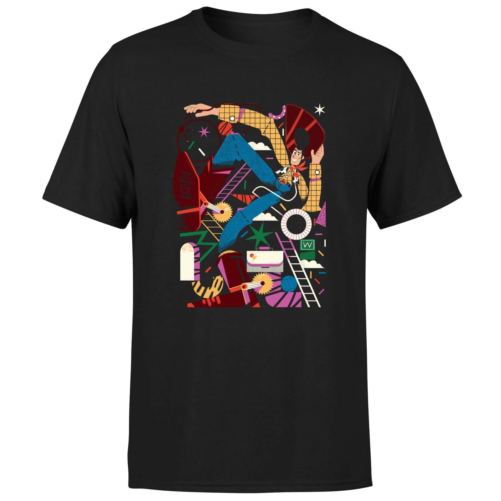 

Disney 100 Years Of Woody Men's T-Shirt - Black - XS - Nero
