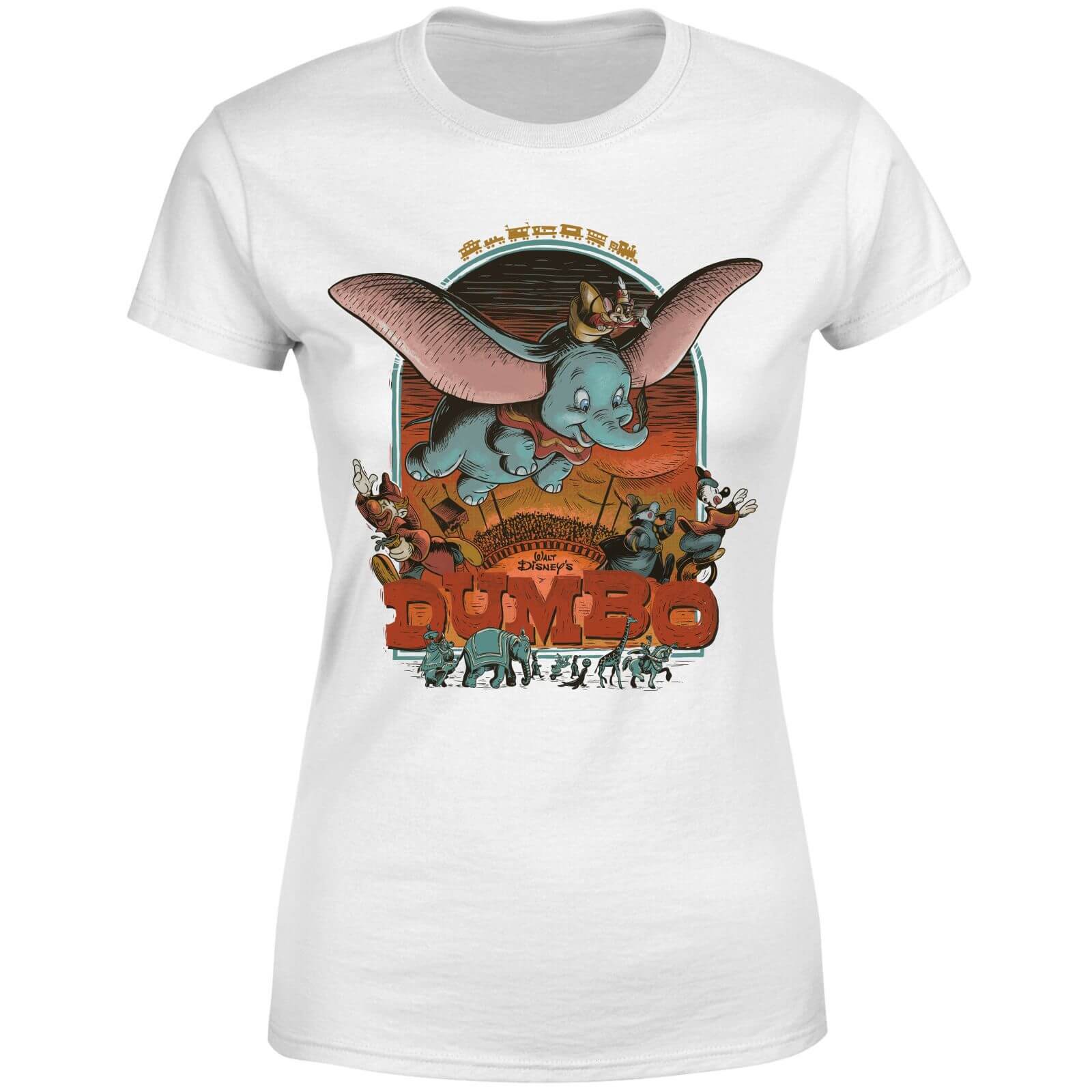 

Disney 100 Years Of Dumbo Women's T-Shirt - White - XS - Bianco