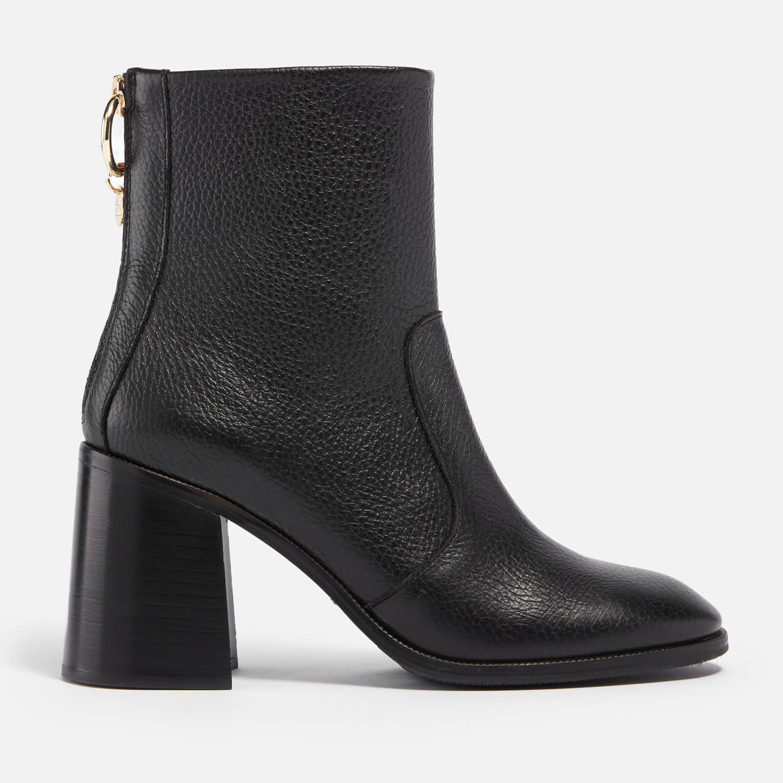 See by Chloe Aryel Leather Heeled Boots