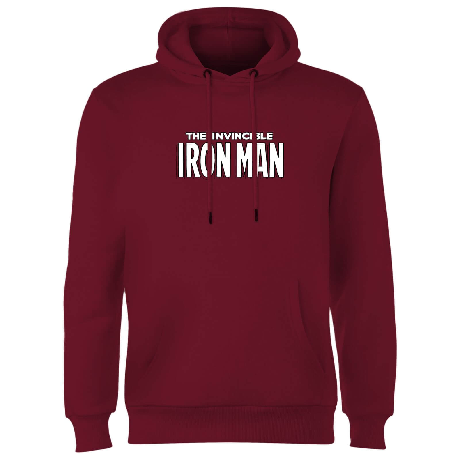 

Avengers Iron Man Comics Logo Hoodie - Burgundy - S - Burgundy