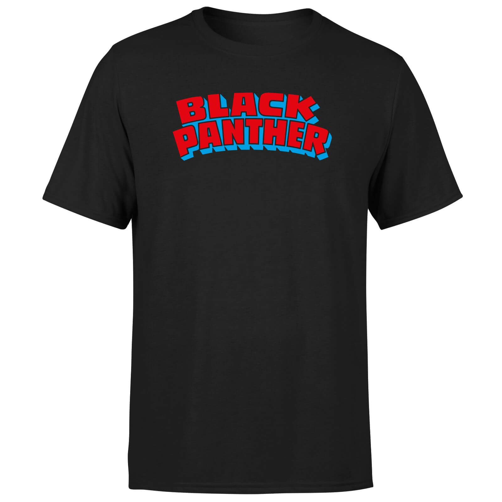 

Avengers Black Panther Comics Logo Men's T-Shirt - Black - XXL - Nero