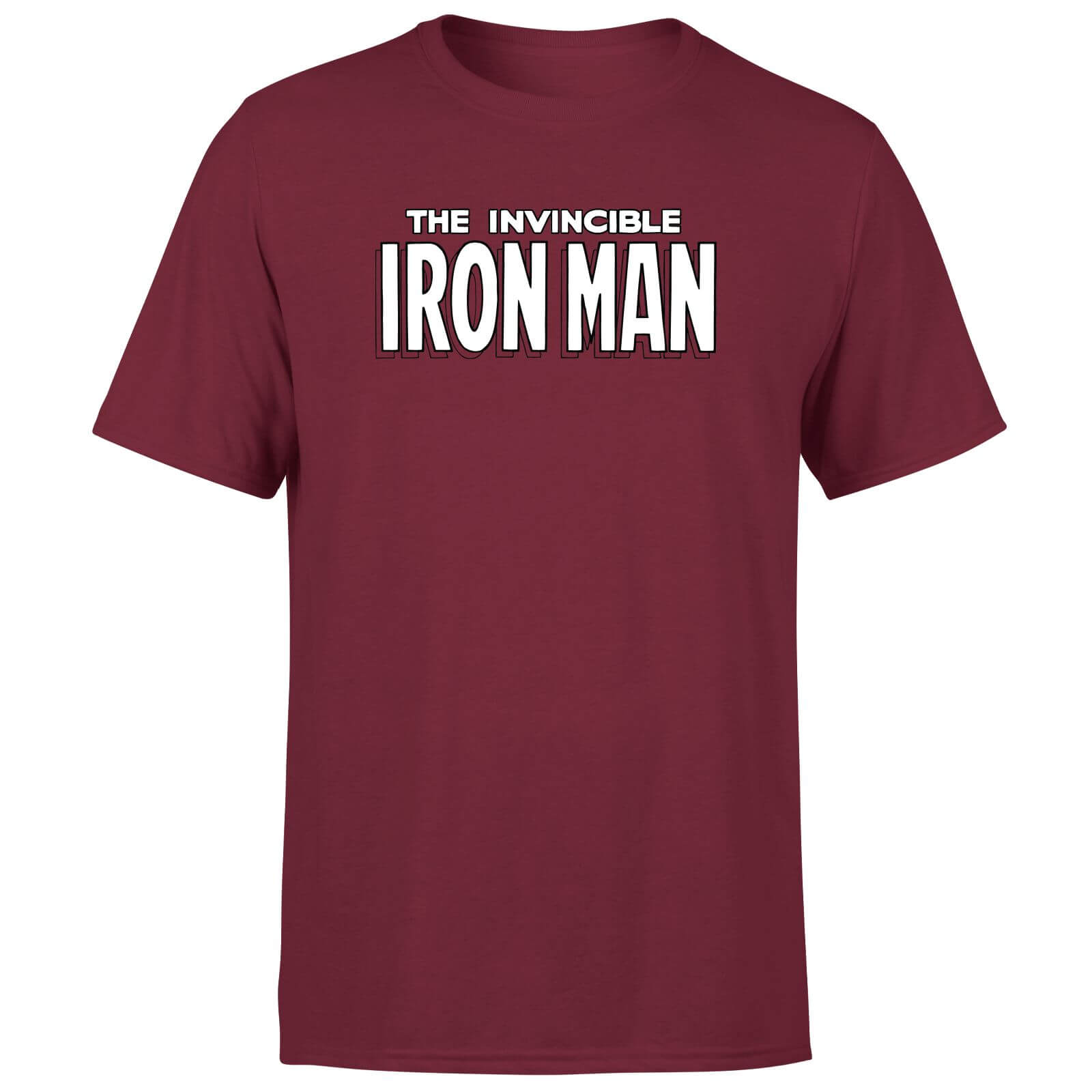 

Avengers Iron Man Comics Logo Men's T-Shirt - Burgundy - S - Burgundy