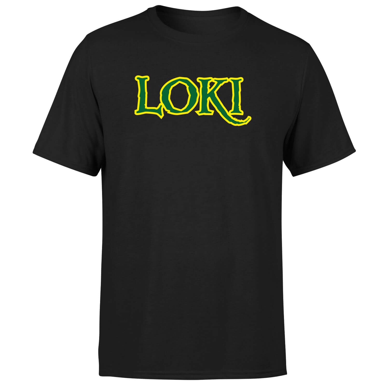 

Avengers Loki Comics Logo Men's T-Shirt - Black - XS - Nero