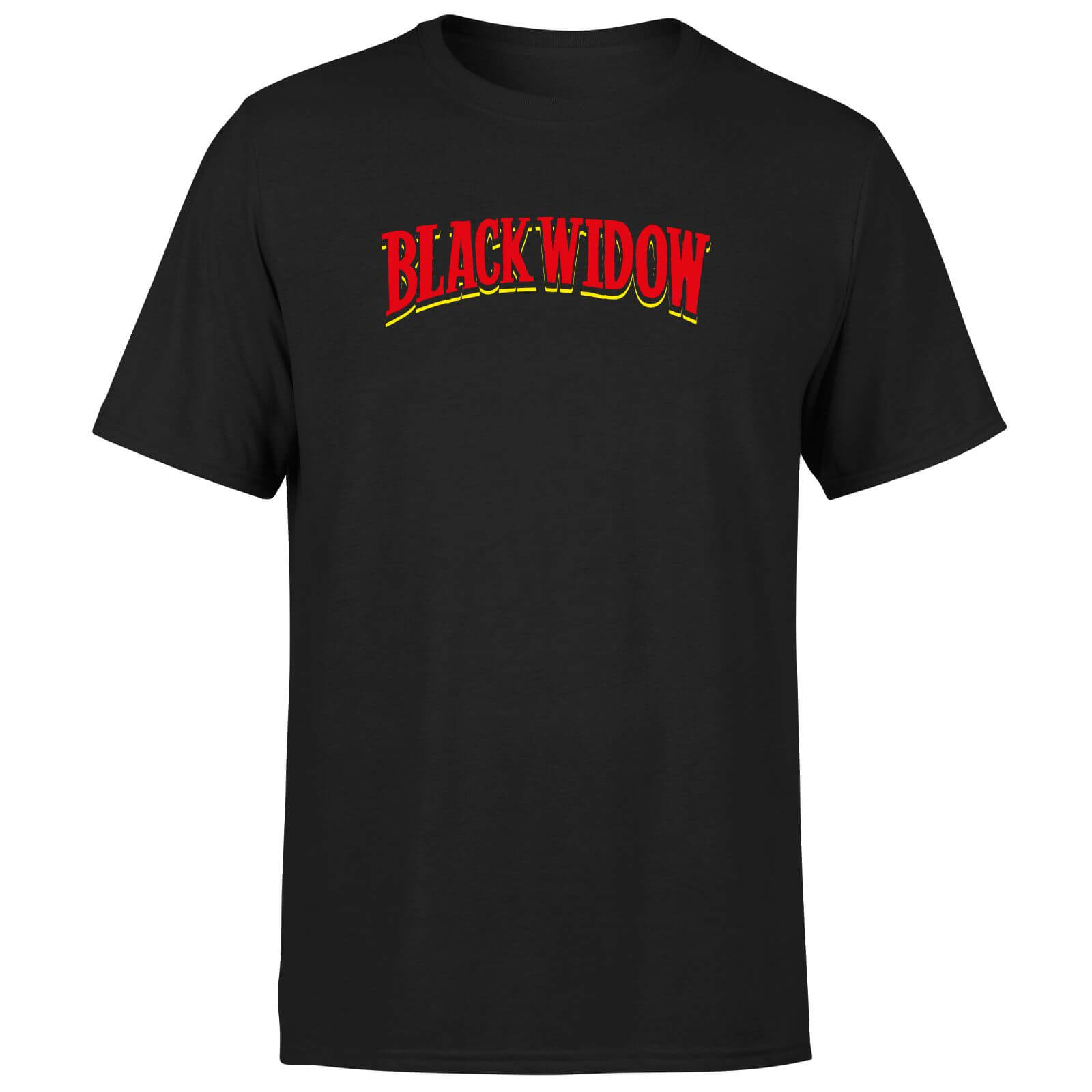 

Avengers Black Widow Comics Logo Men's T-Shirt - Black - M - Nero
